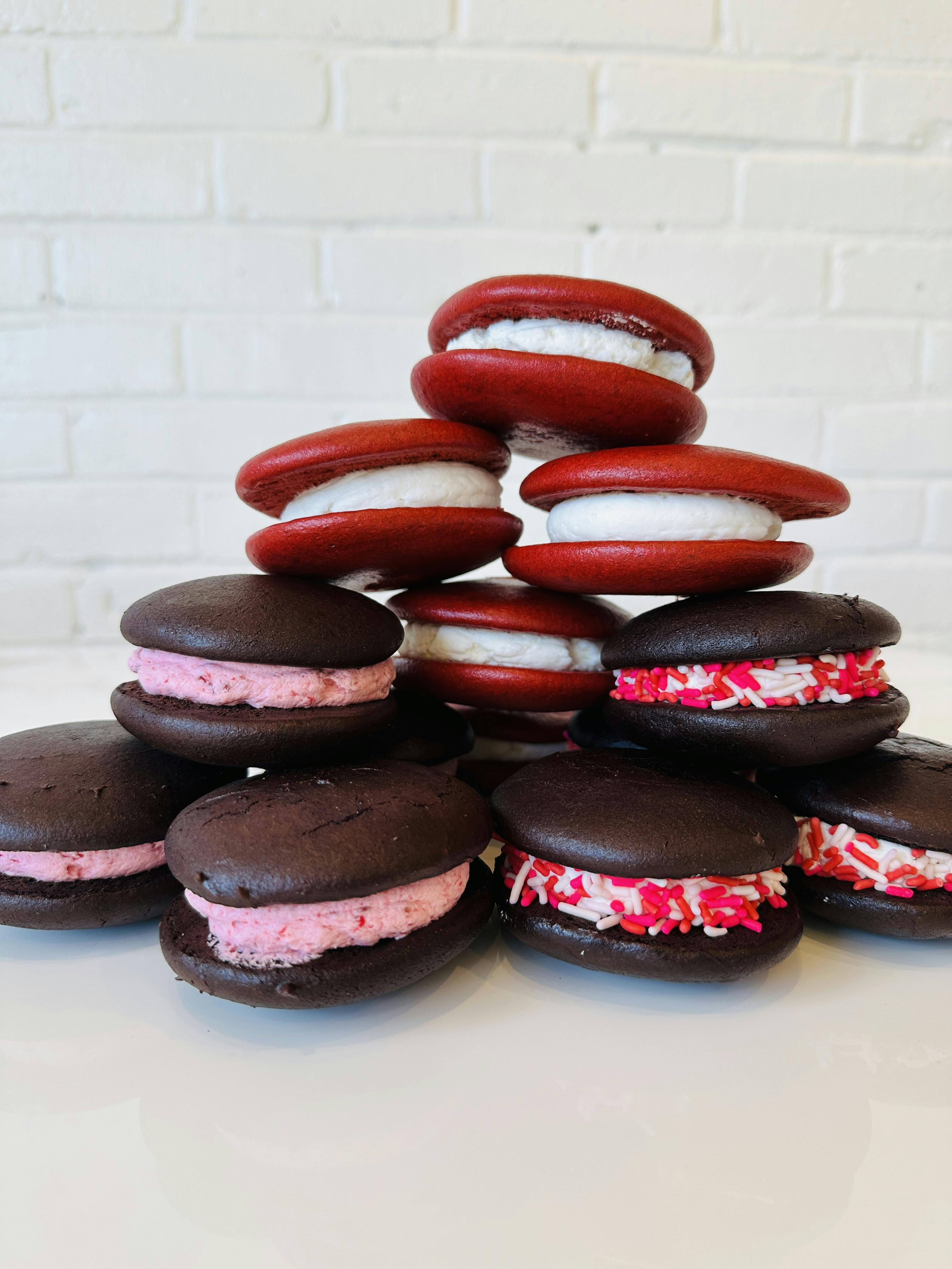 Gluten Free & Vegan Valentine's Day Whoopie Pie & Cookie Combo by Ocean House Bakery - Alternate image 1
