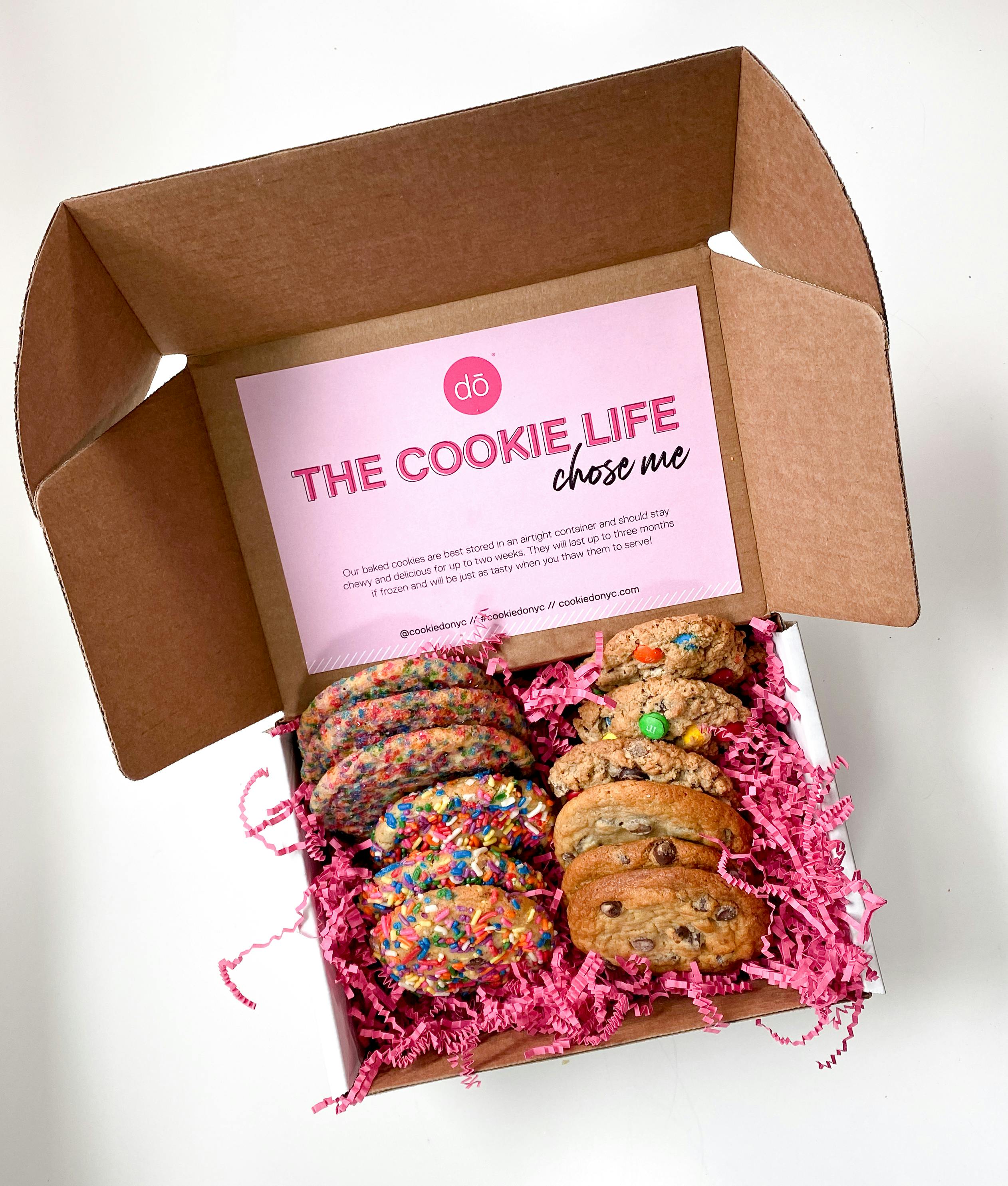 Assorted Cookie Box - 12 Pack by Cookie DŌ