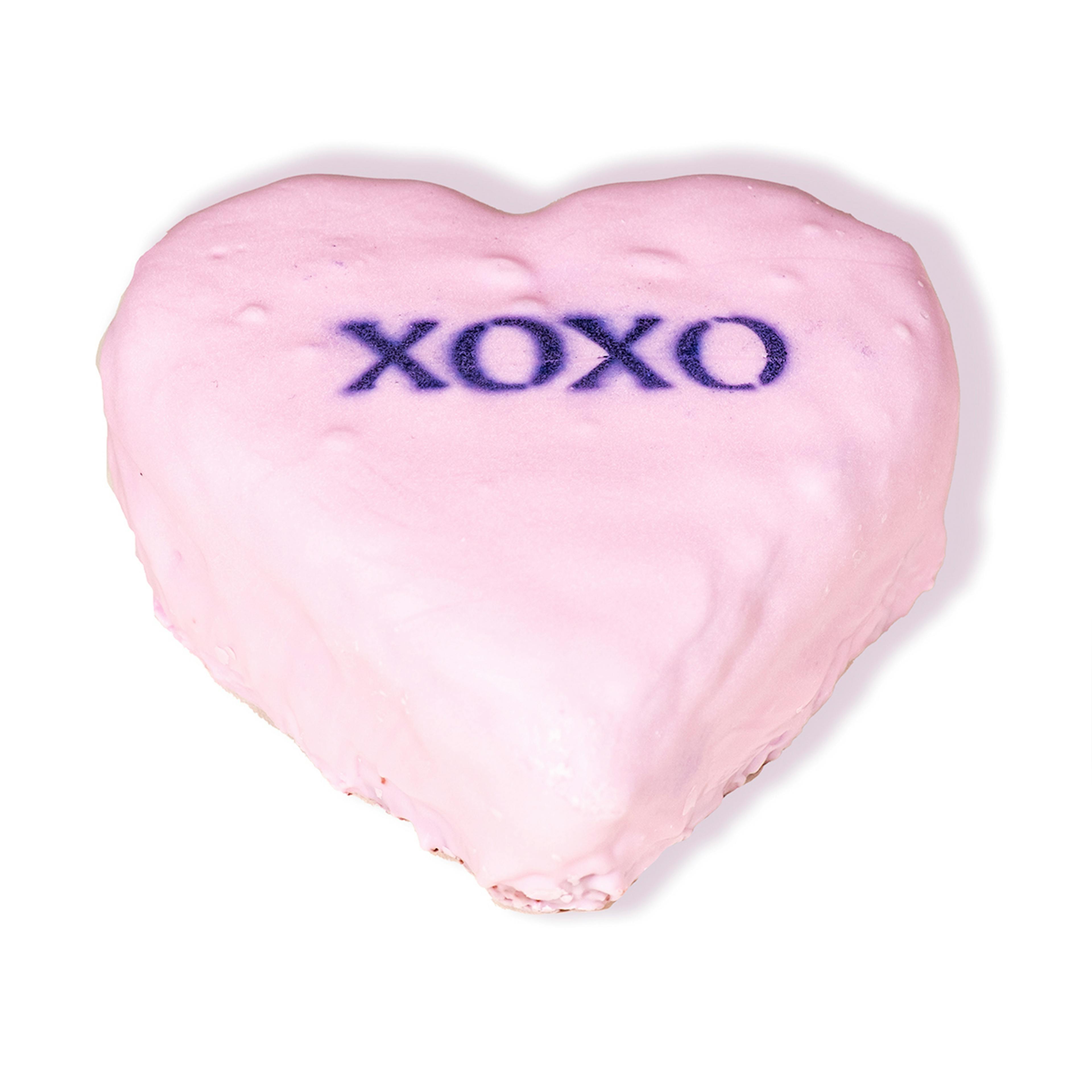 Hand-Dipped Jumbo Rice Krispie Treat Valentine Hearts - 4 Pack by Treat House - Alternate image 4