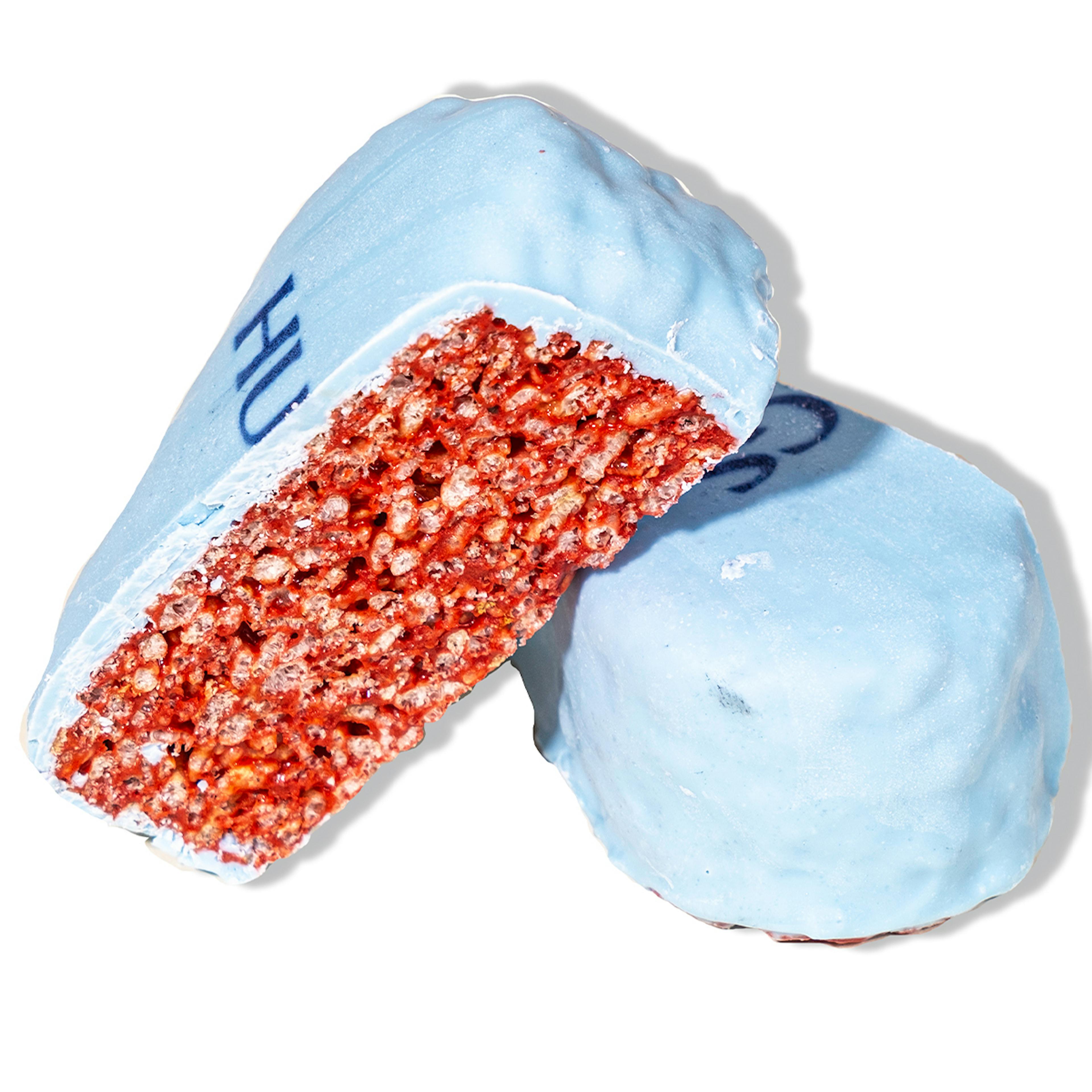 Hand-Dipped Jumbo Rice Krispie Treat Valentine Hearts - 4 Pack by Treat House - Alternate image 3