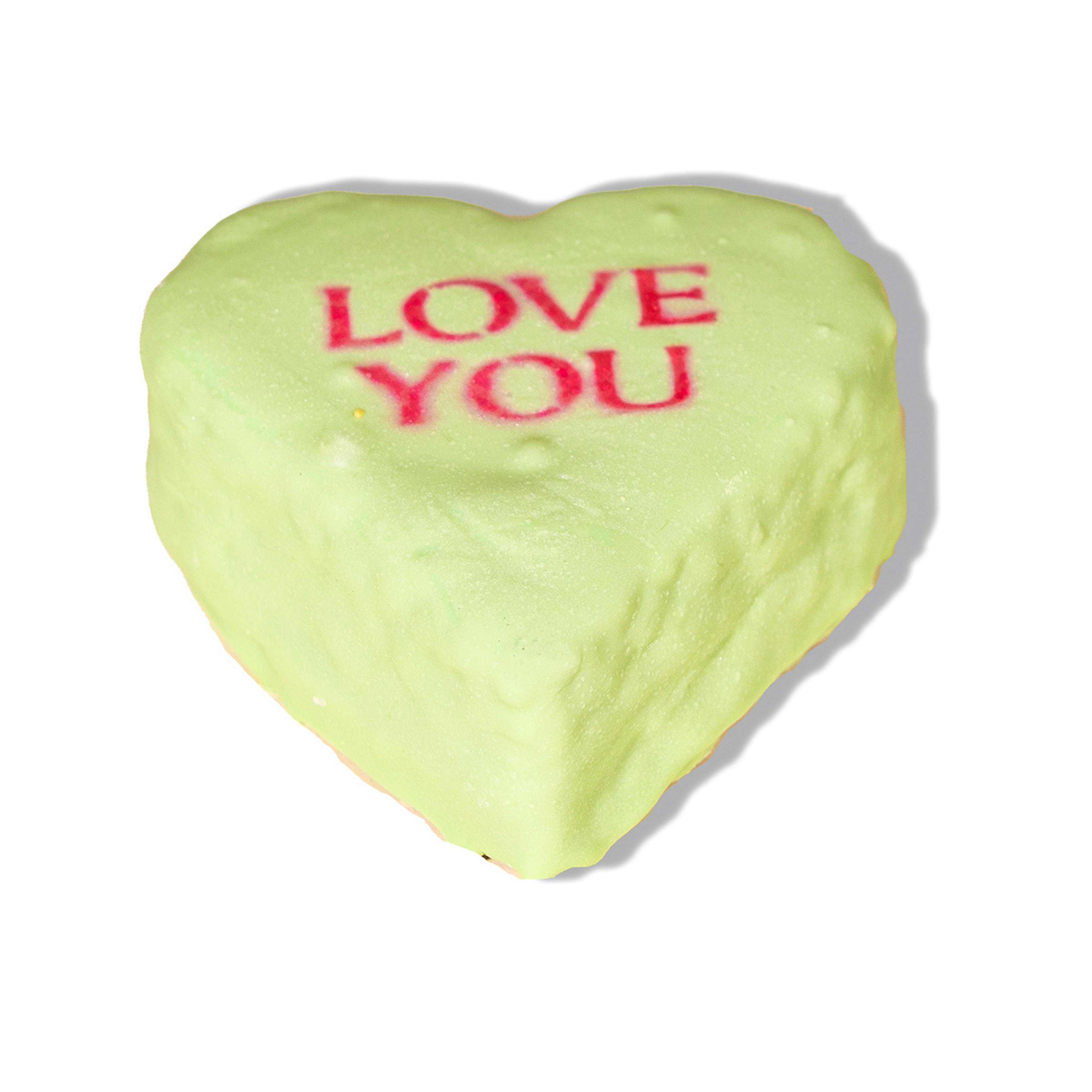 Hand-Dipped Jumbo Rice Krispie Treat Valentine Hearts - 4 Pack by Treat House - Alternate image 2