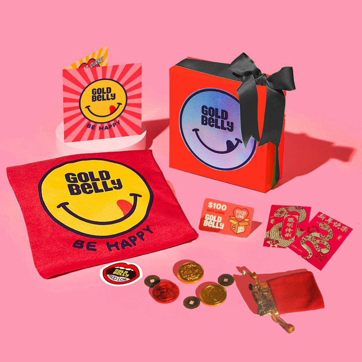 Lunar New Year Gift Box by Gift Cards + Merch