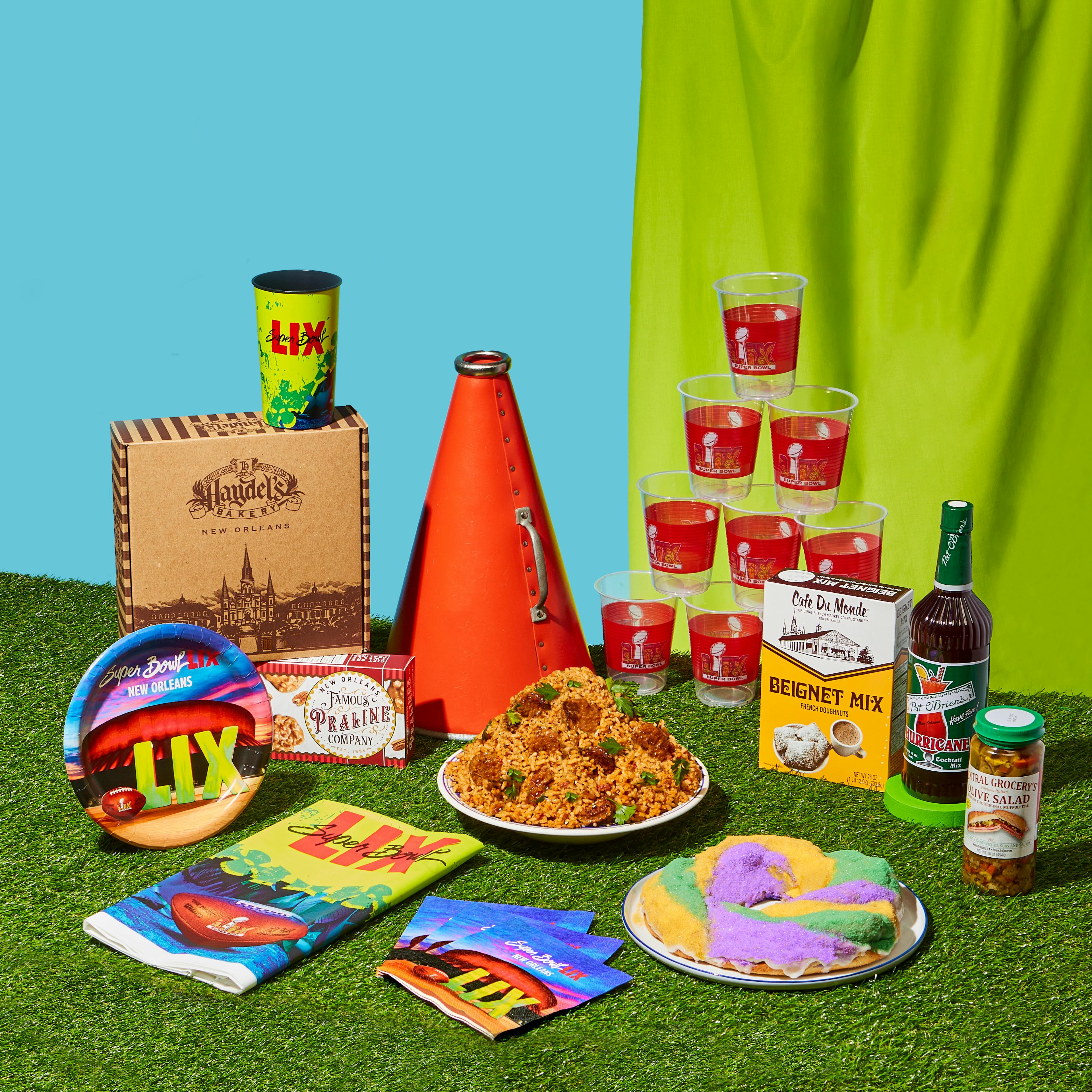 Jambalaya Super Bowl Tailgate Kit by Officially Licensed Super Bowl LIX Tailgate Kits