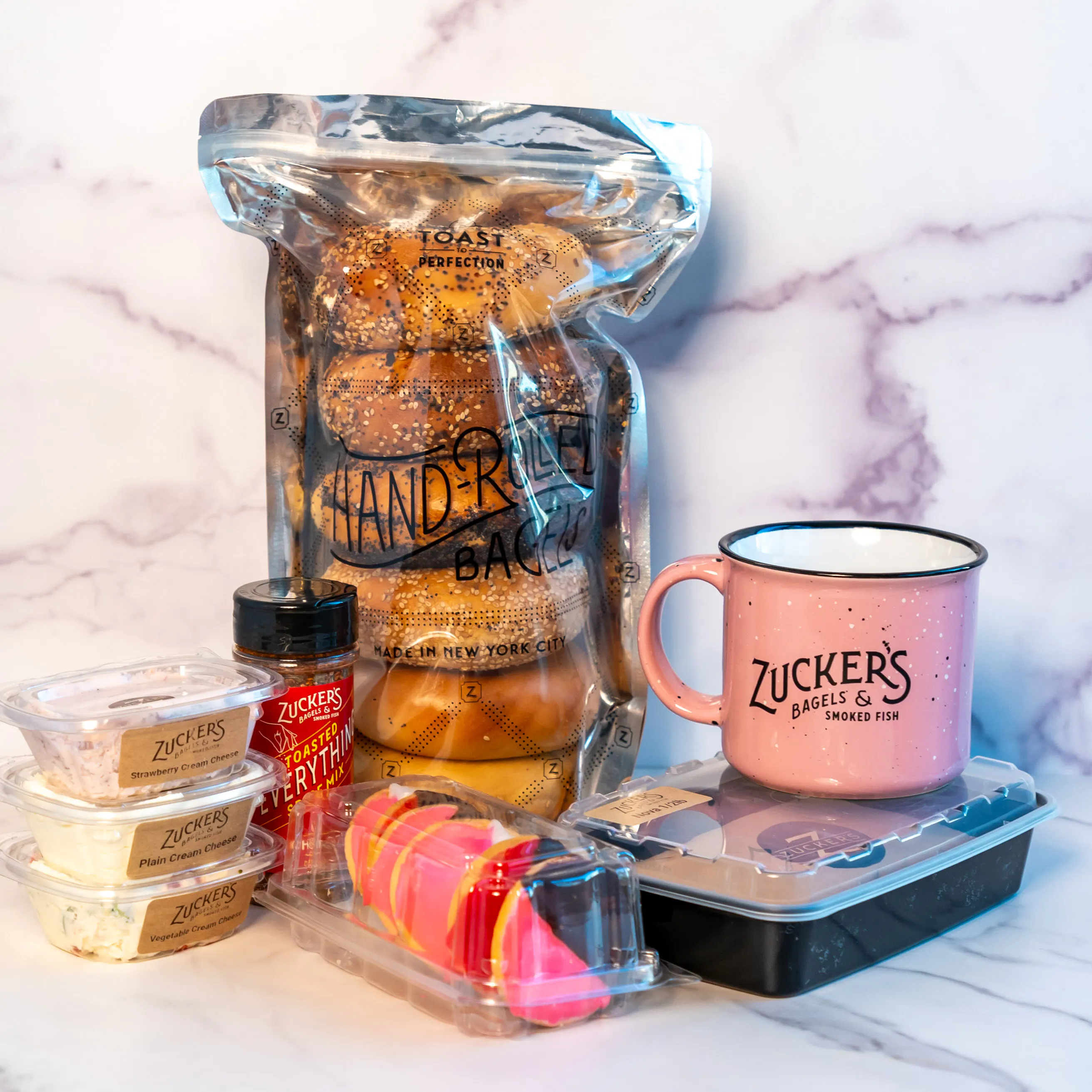 Valentine's Day Bagel Brunch for 6 by Zucker's Bagels and Smoked Fish
