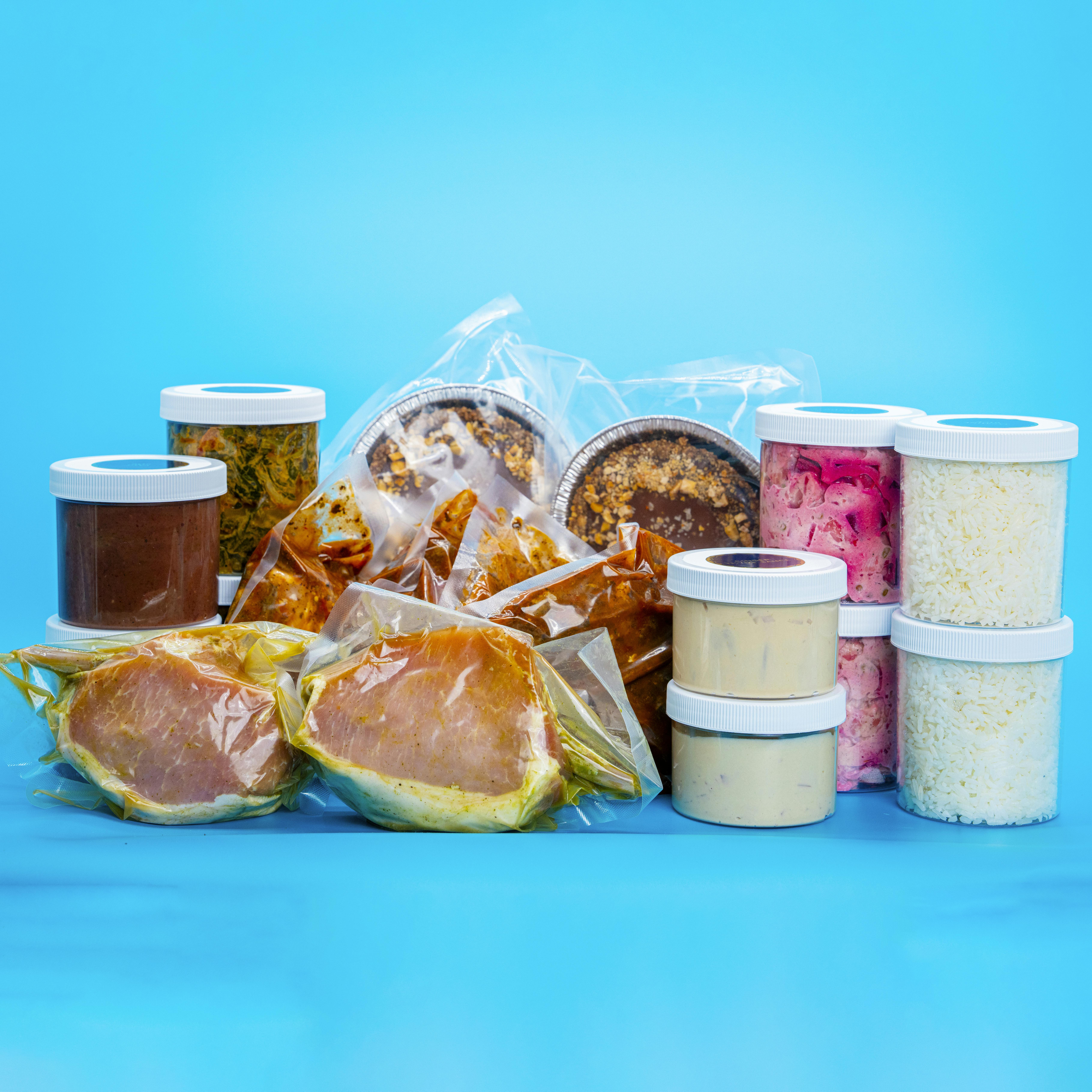 Creole Chicken + Pork Chop Dinner Kit (Gluten-Free) by Kann by Chef Gregory Gourdet - Alternate image 1