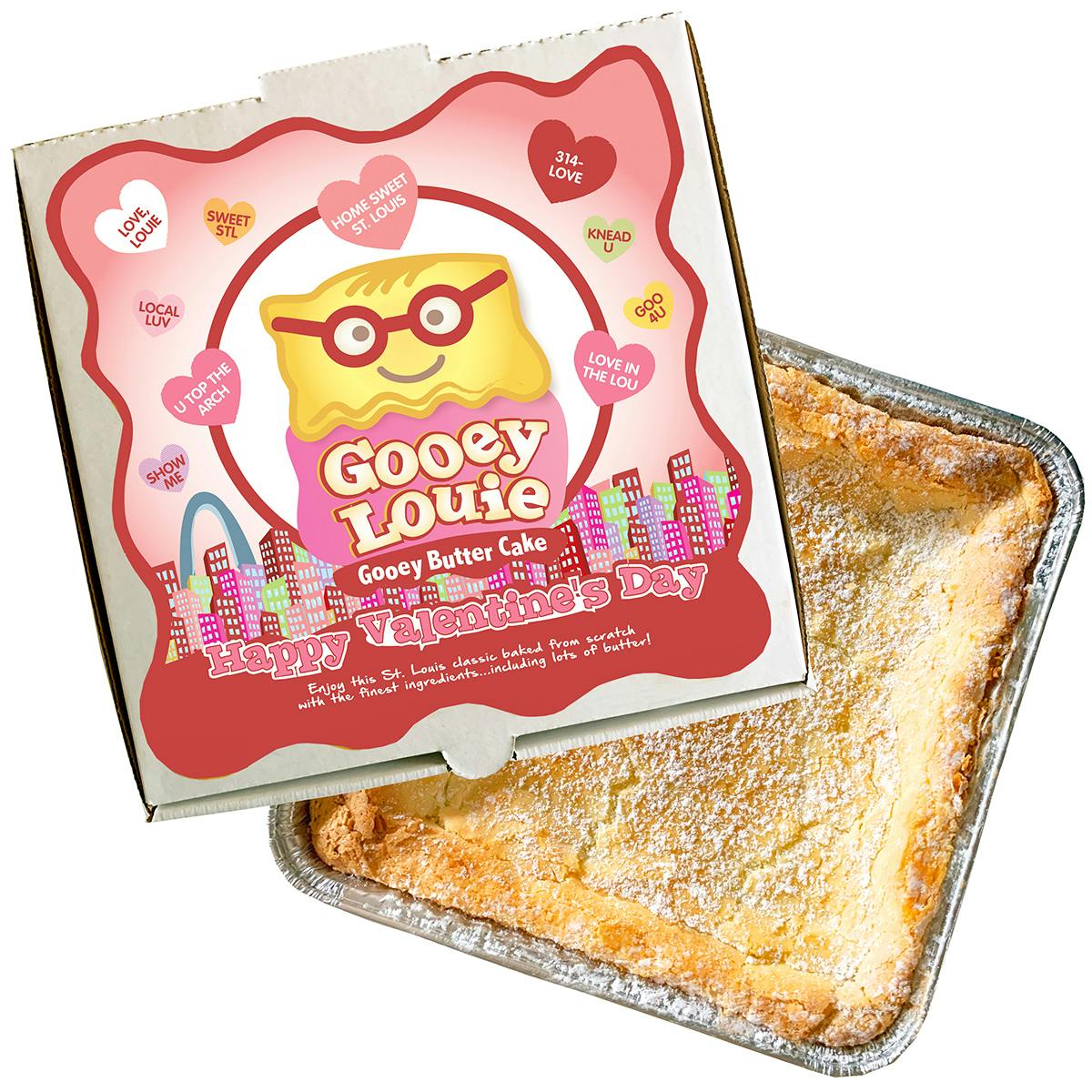 Valentine's Gooey Butter Cake + Mini Cake Sampler by Gooey Louie® - Alternate image 2