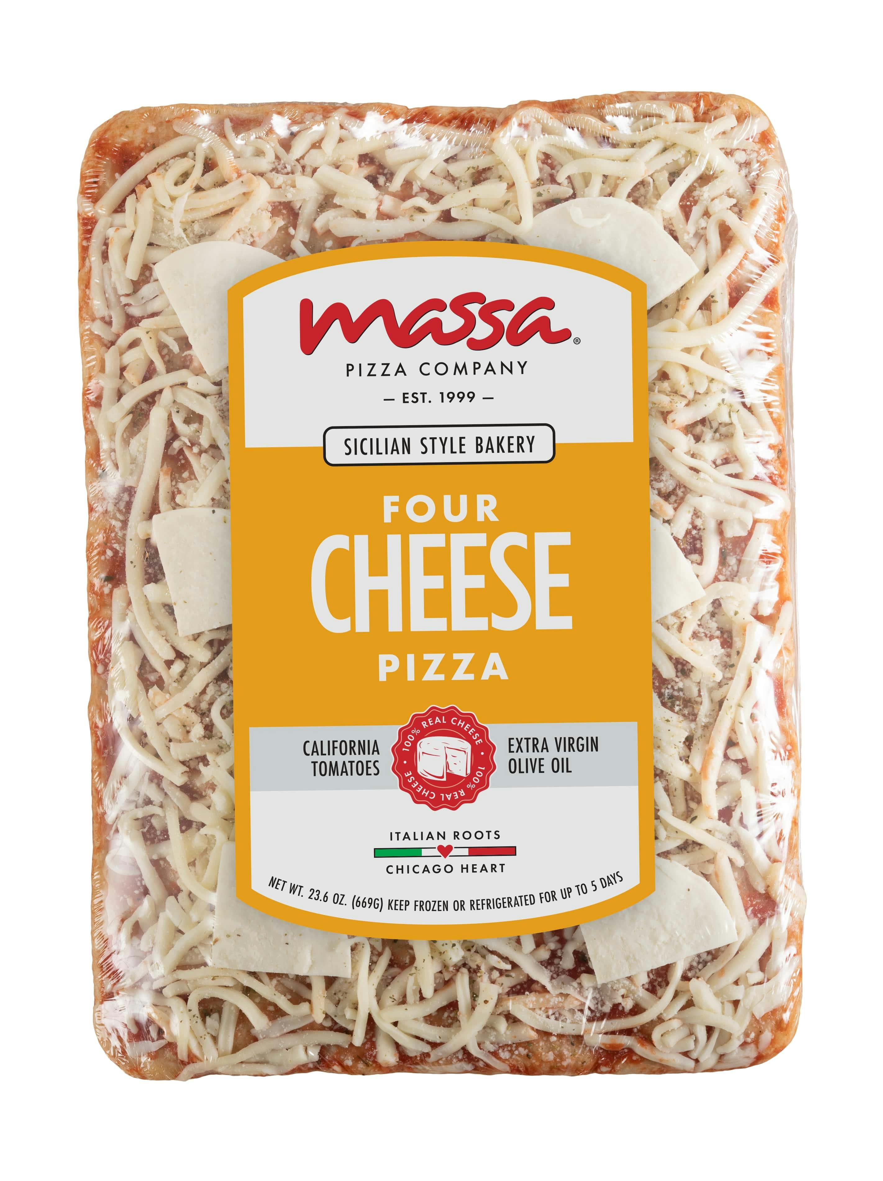 Sicilian Four Cheese Pizza - 3 Pack by Massa Pizza Company