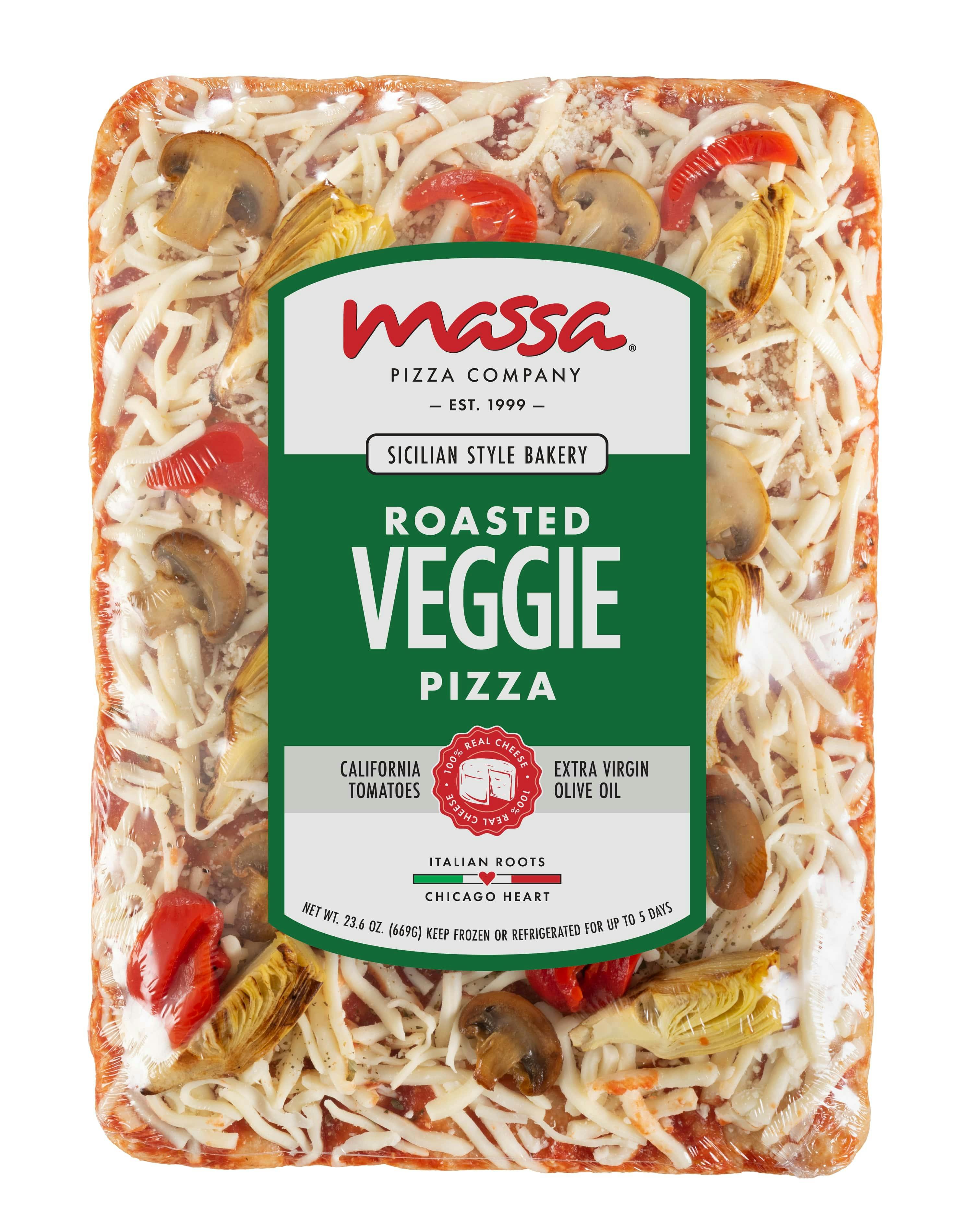 Sicilian Roasted Veggie Pizza - 3 Pack by Massa Pizza Company