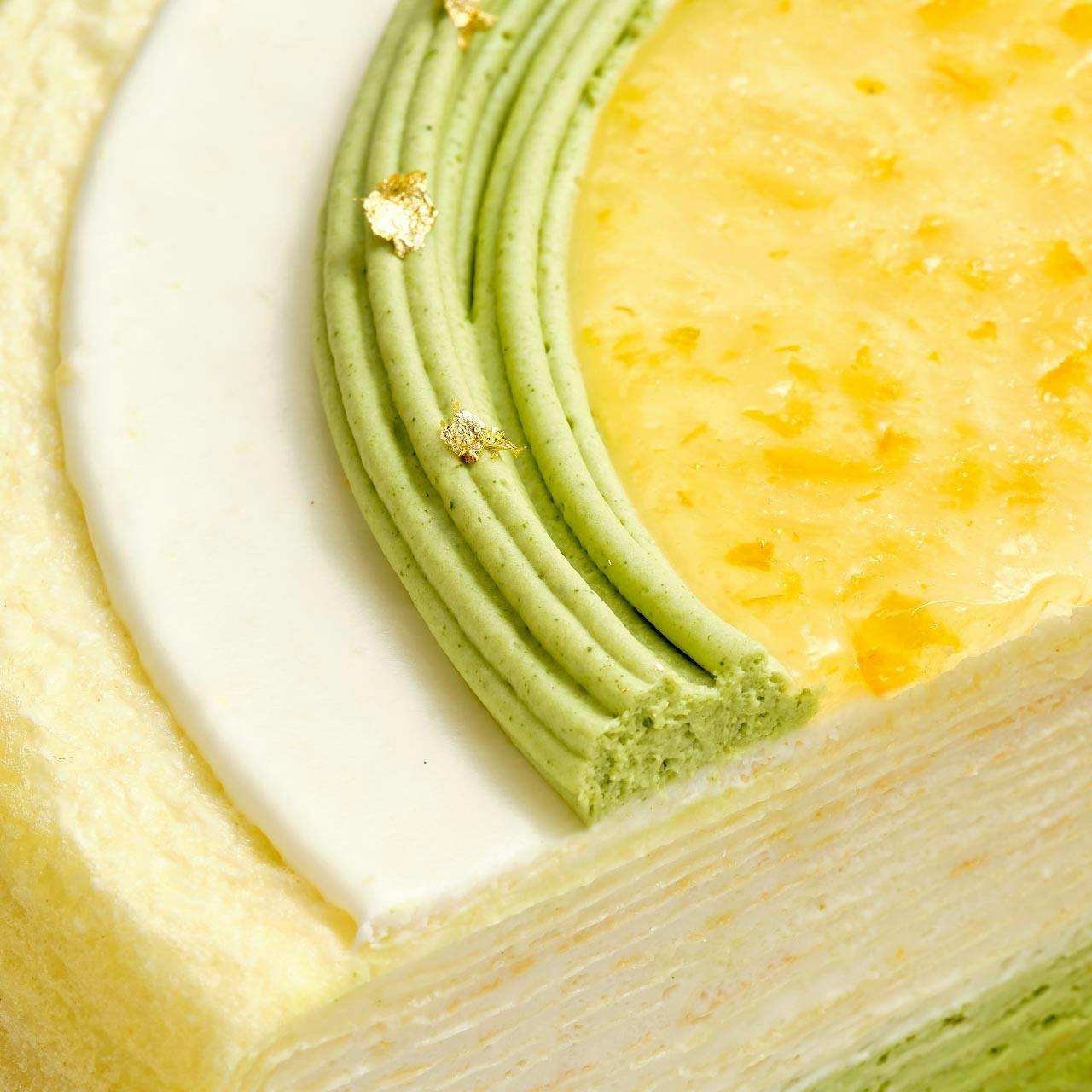 Yuzu Matcha Mille Crêpes Cake by Lady M Confections - Alternate image 1