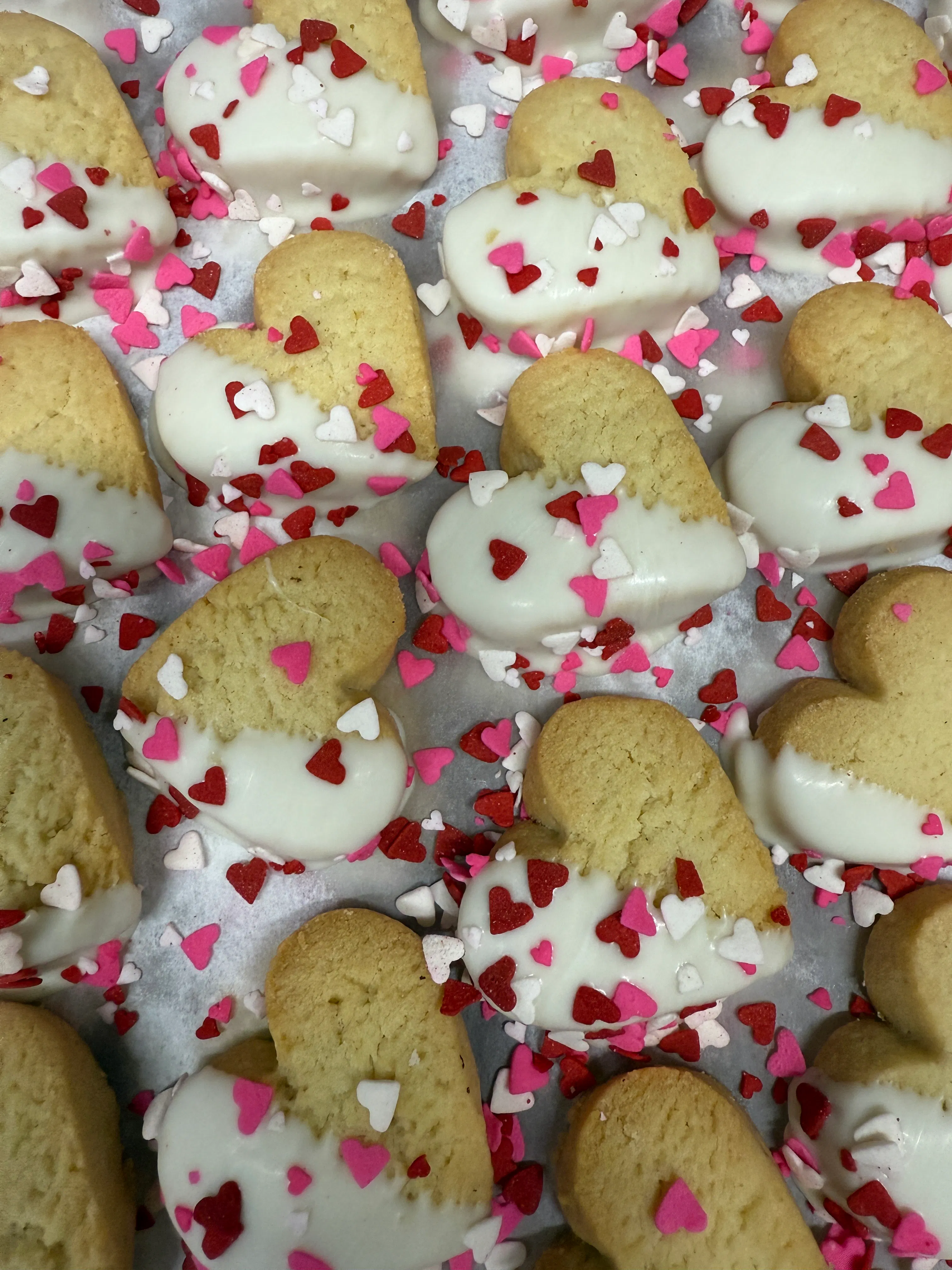 Valentine's Day Cookie Gift Tin by Crumbs Bakeshop - Alternate image 1