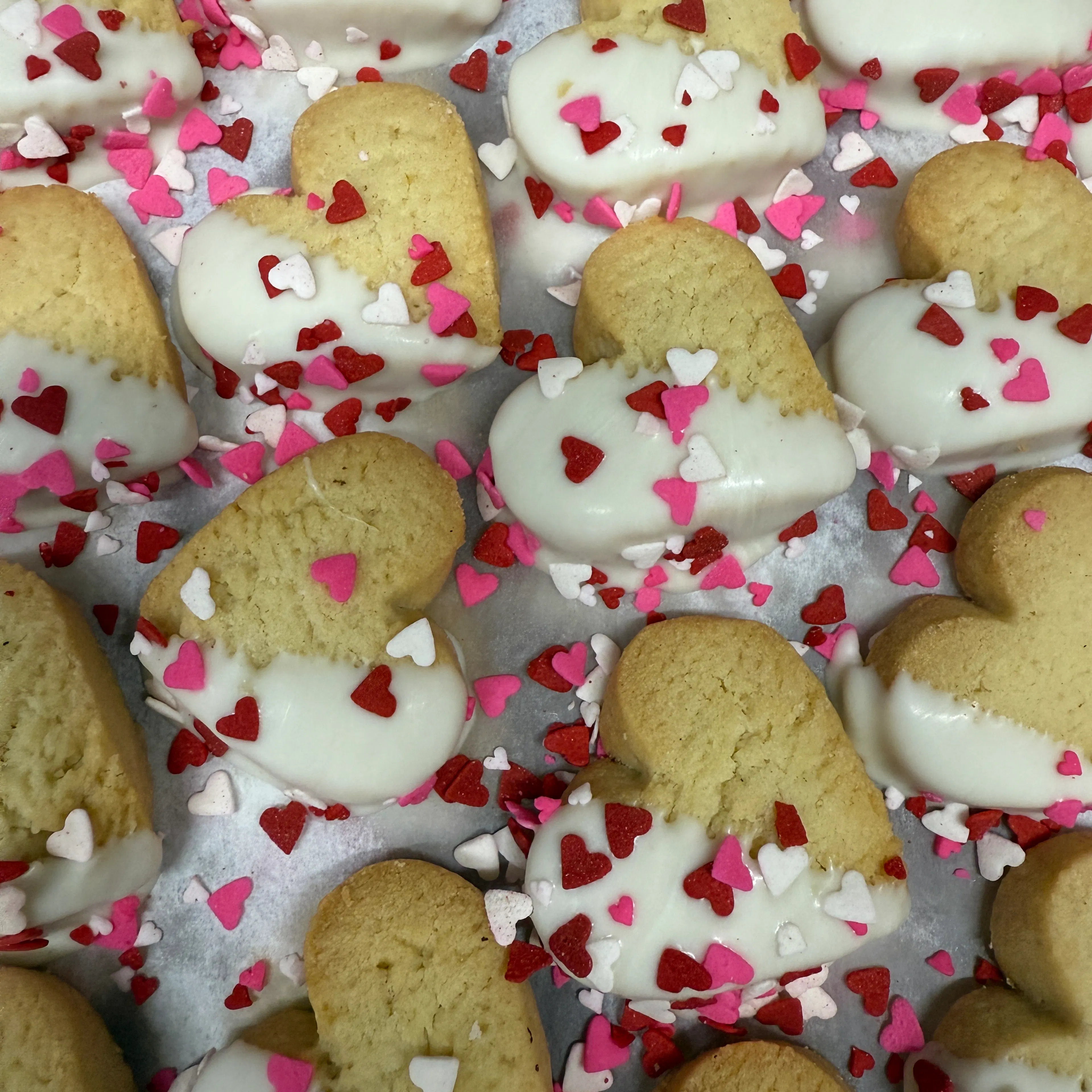 Valentine's Day Cookie Gift Tin by Crumbs Bakeshop - Alternate image 1
