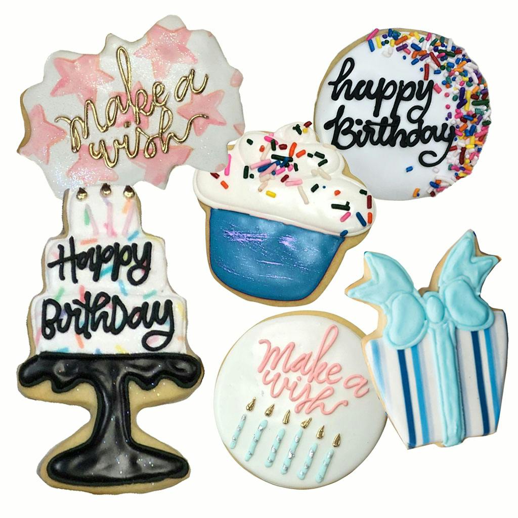 Message Butter Cookie Gift Box - Choose Your Own by Dessert Gallery