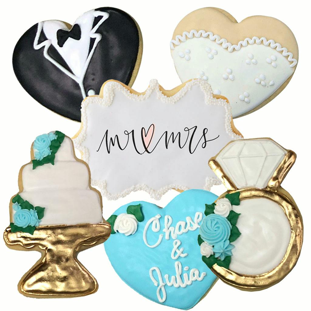 Message Butter Cookie Gift Box - Choose Your Own by Dessert Gallery - Alternate image 2