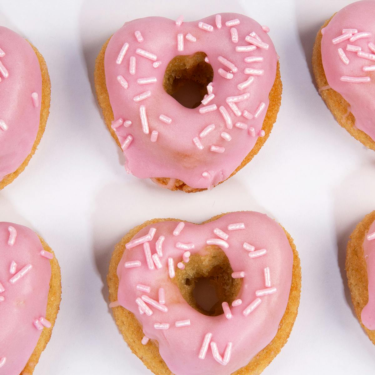 Vegan + Gluten Free Valentine's Day Donuts - 12 Pack by Erin McKenna's Bakery - Alternate image 1