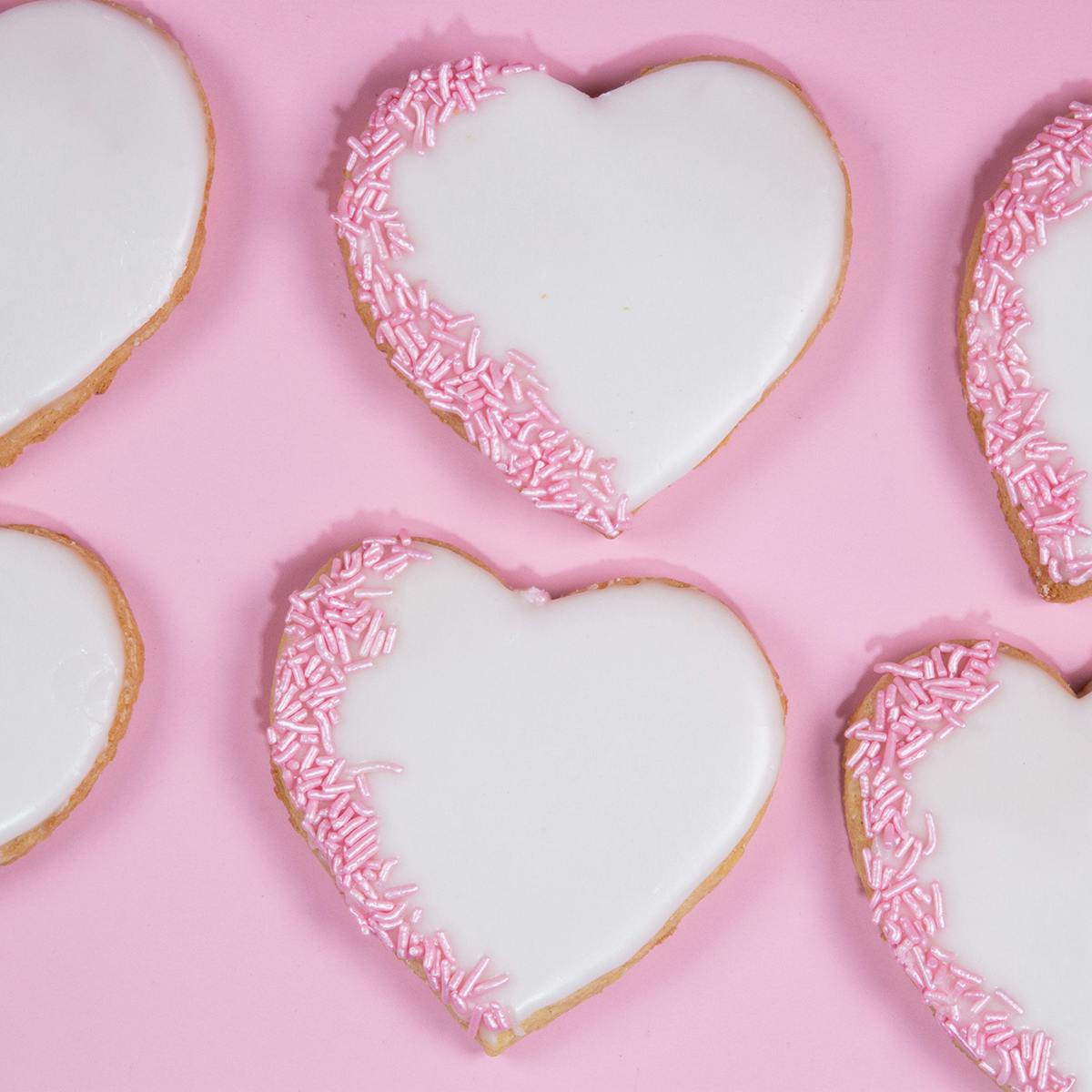 Vegan + Gluten Free Iced Heart Sugar Cookies - 12 Pack by Erin McKenna's Bakery - Alternate image 2