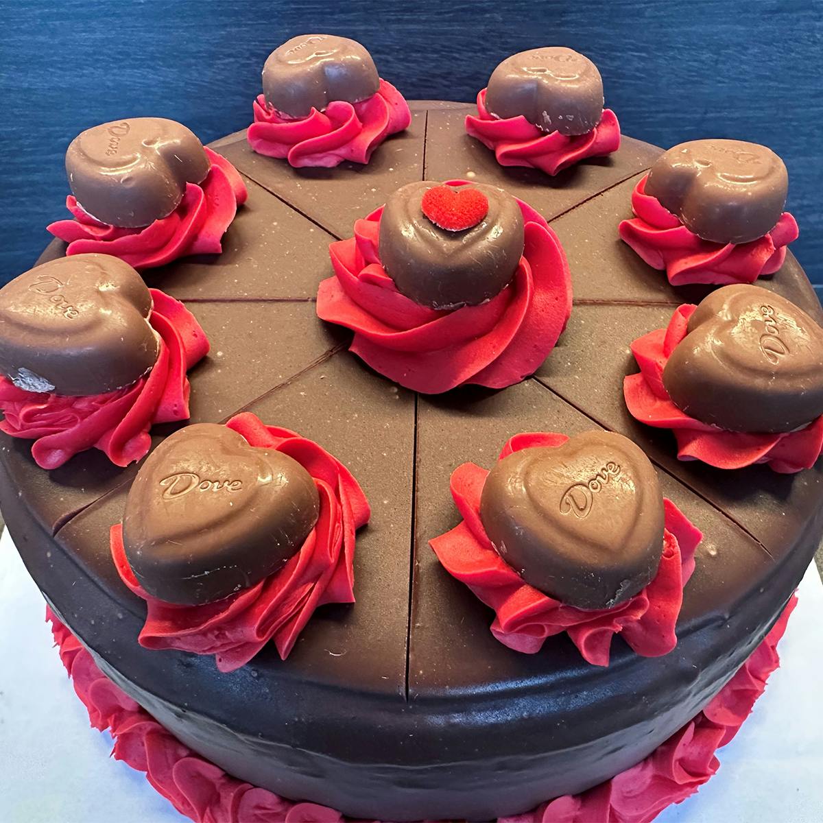 Chocolate Lovers' Chocolate Ganache Ice Cream Cake by Anderson's Frozen Custard