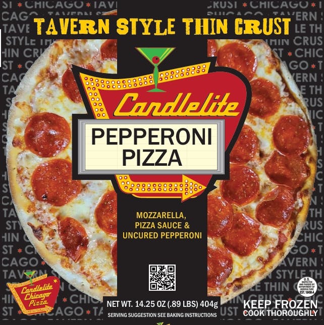 Pepperoni Pizza - 3 Pack by Candlelite Chicago Pizza - Alternate image 2