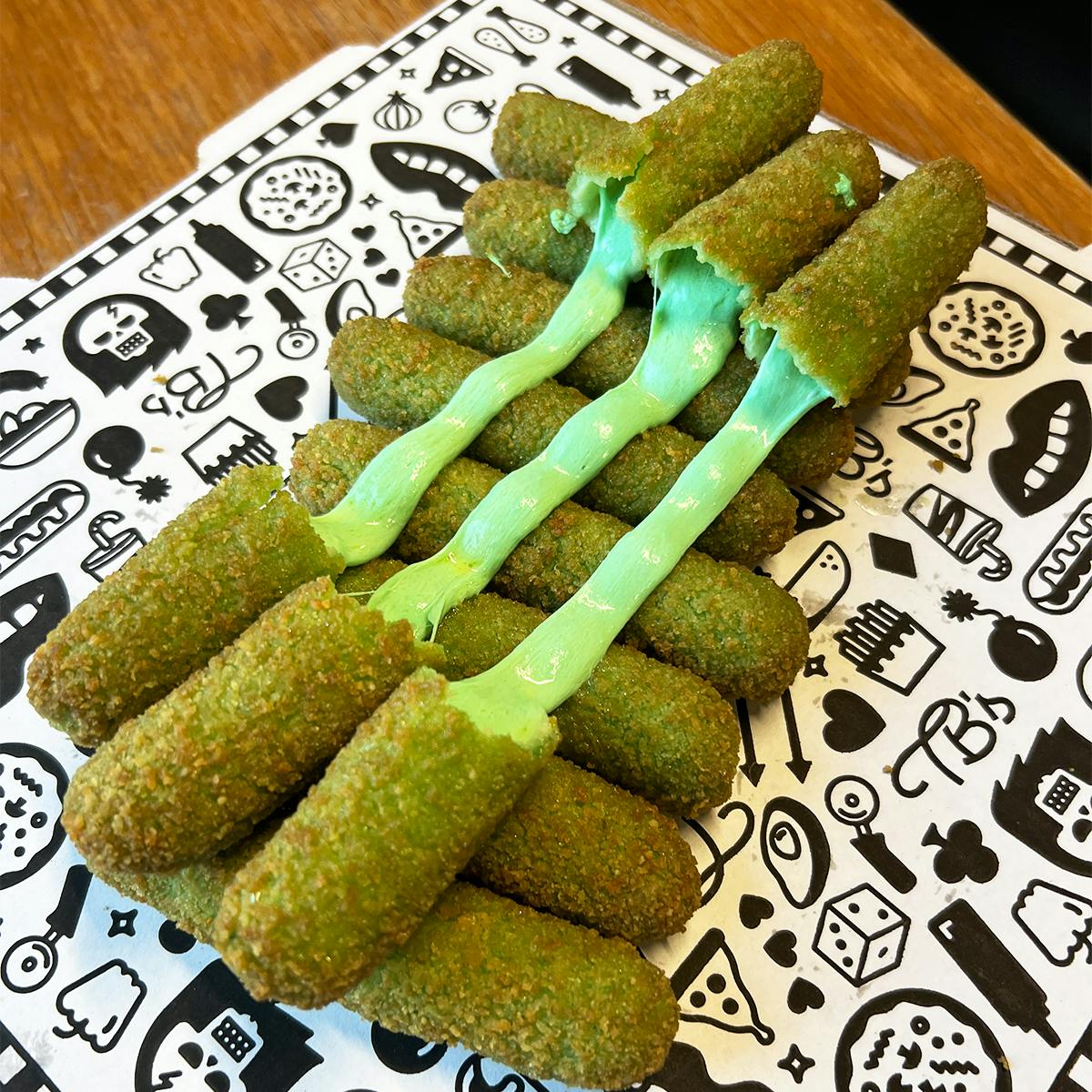 St. Patrick's Day Pizza + Mozzarella Sticks Combo by Tony Boloney's - Alternate image 1