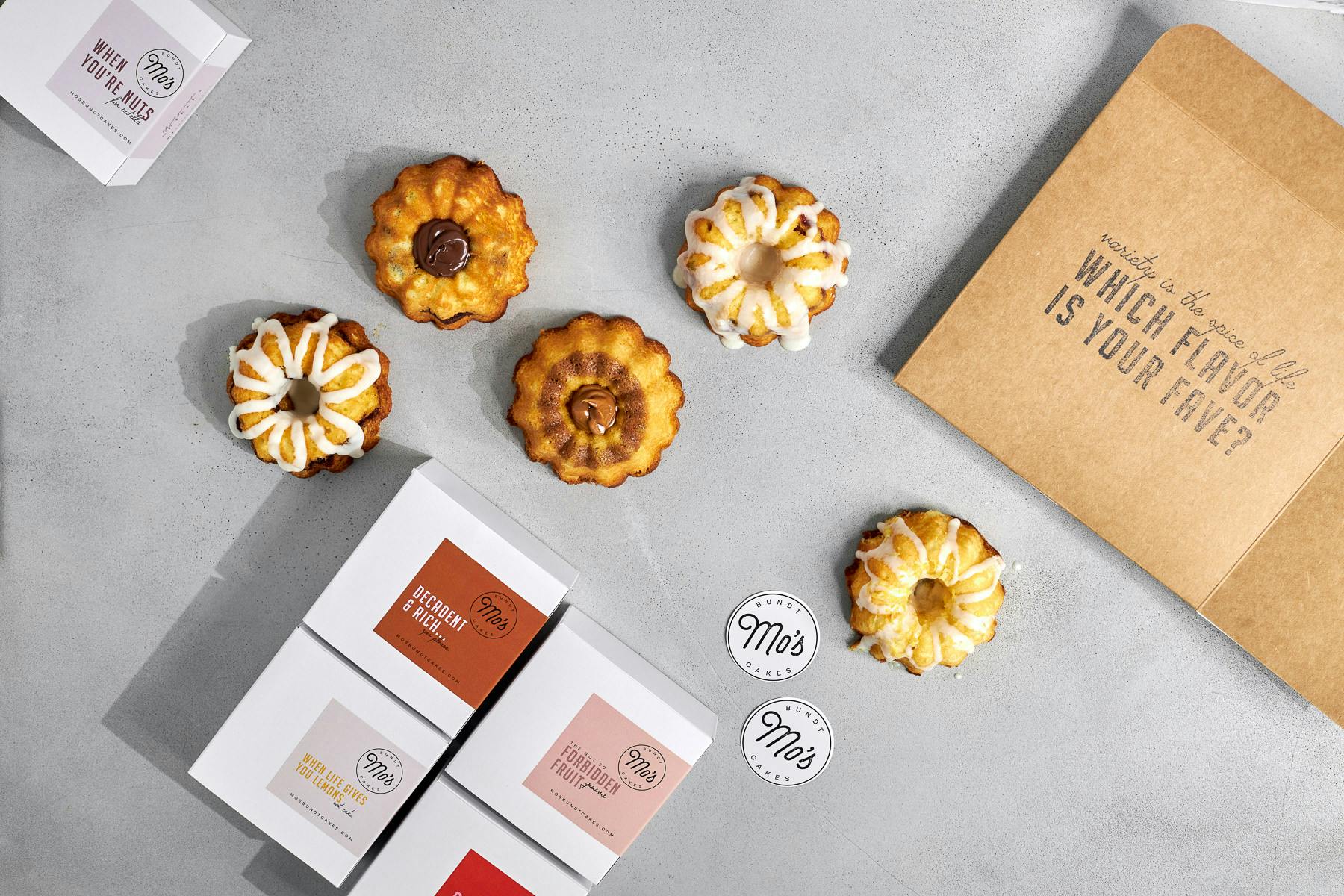 Assorted Personal Bundt Cakes Best Seller - 4" by Mo's Bundt Cakes - Alternate image 8