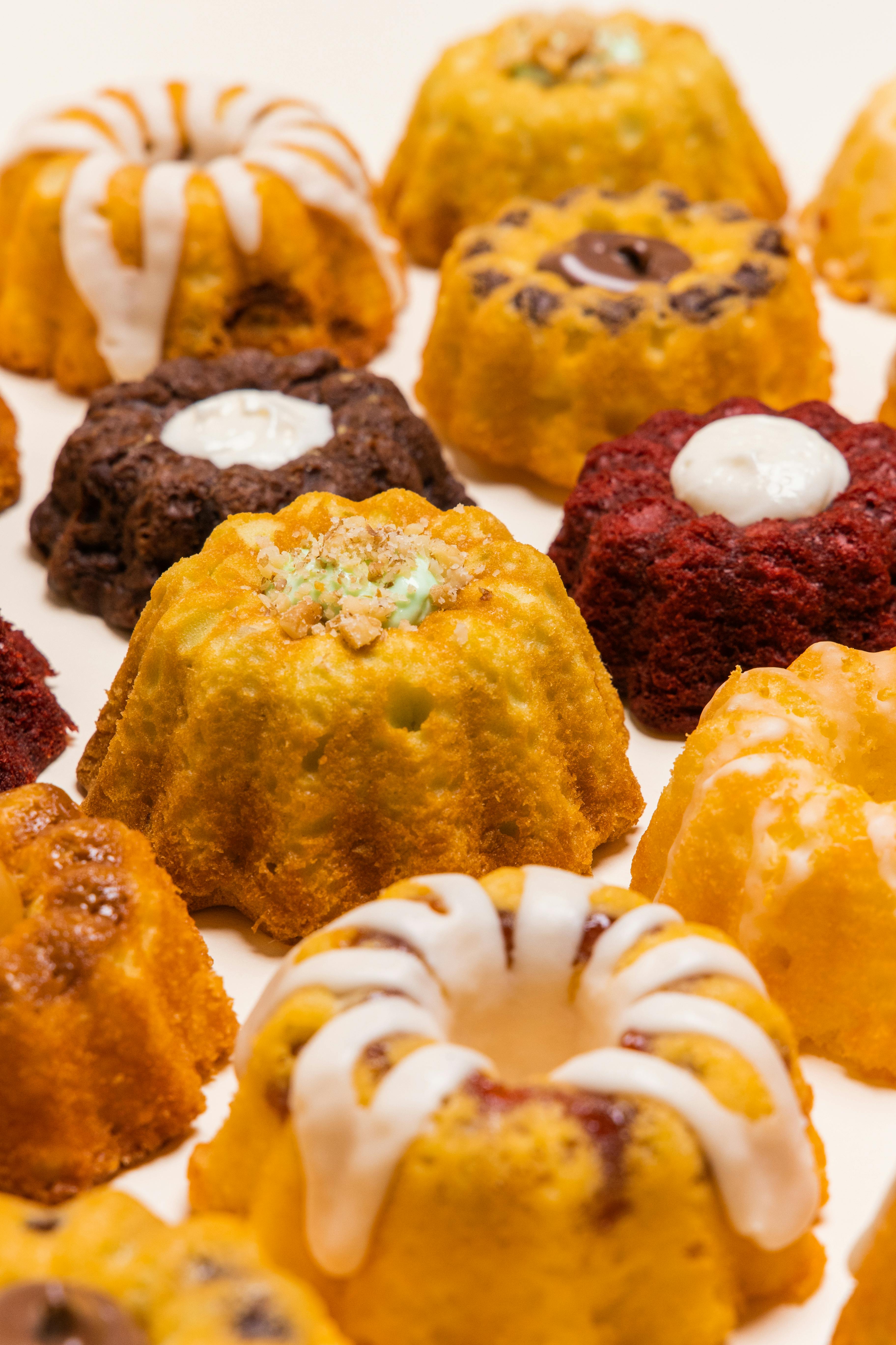 Assorted Personal Bundt Cakes Best Seller - 4" by Mo's Bundt Cakes - Alternate image 1