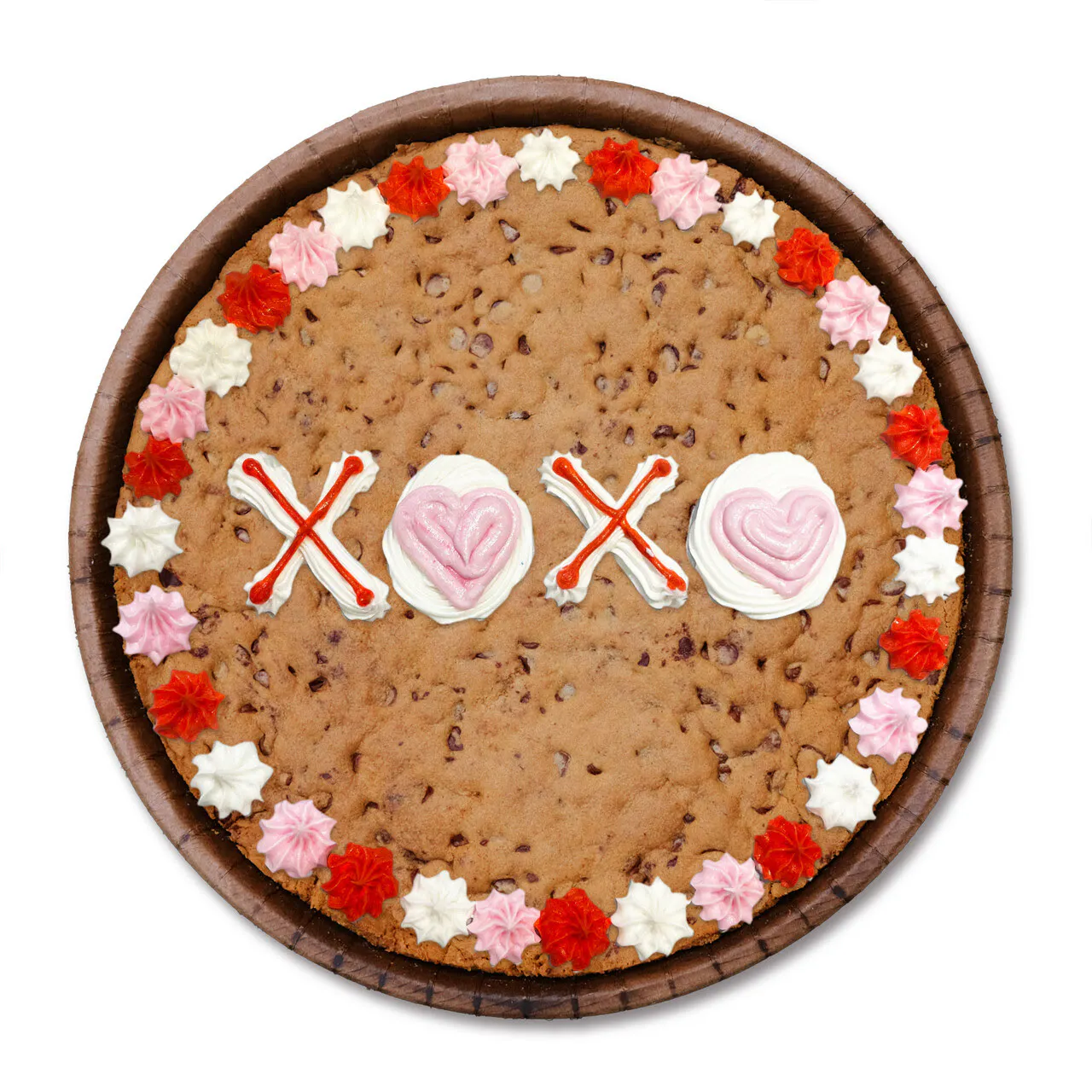 Valentine's Day Cookie Cake by Famous 4th Street Cookie Co.