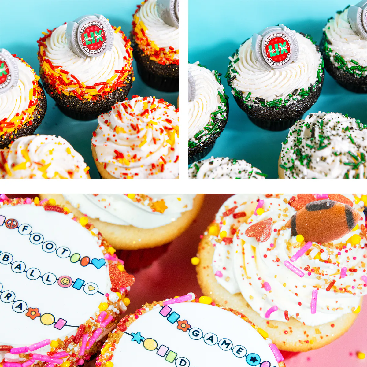 Game Day Cupcakes - 12 Pack by Trophy Cupcakes