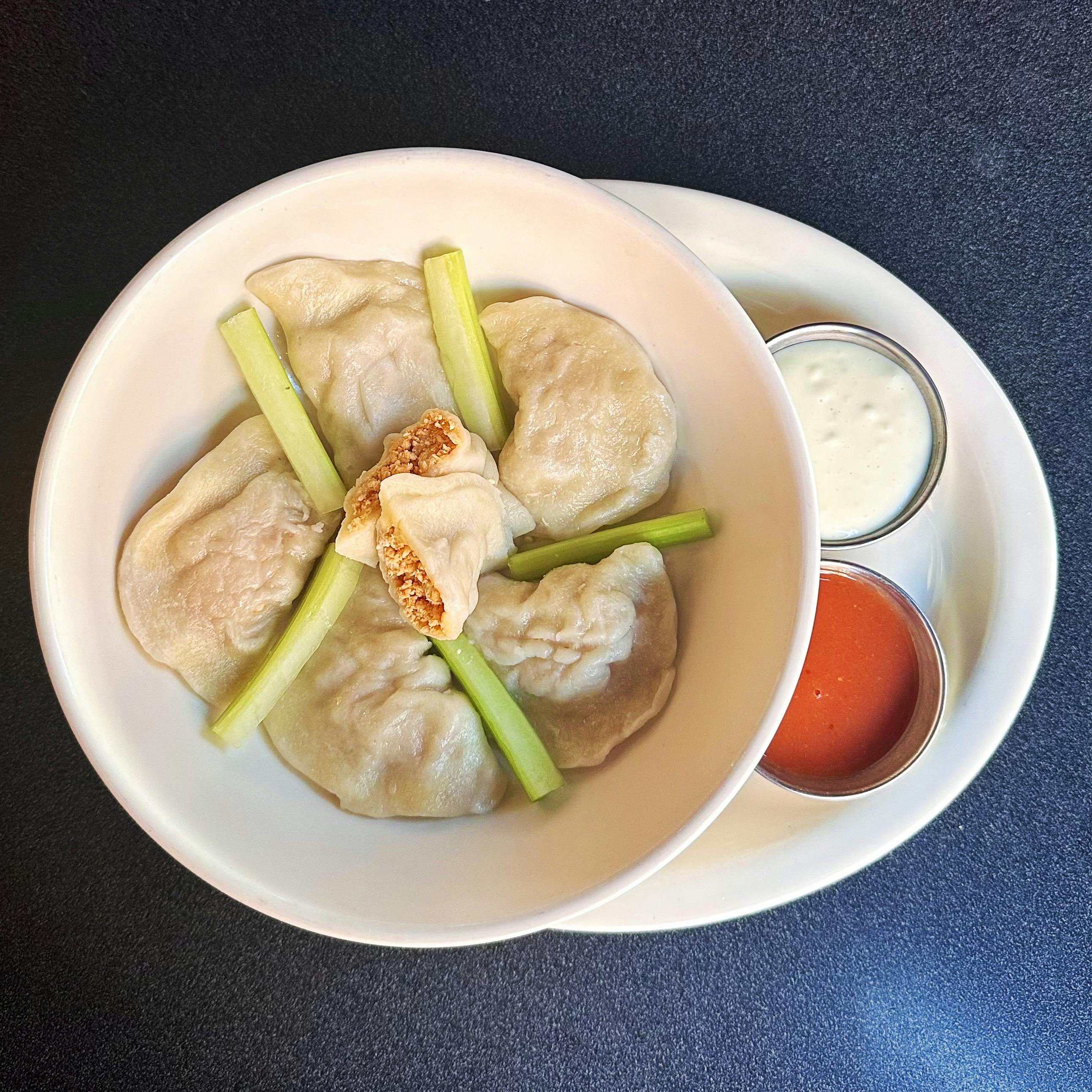 Buffalo Chicken Pierogi - 2 Dozen by Veselka