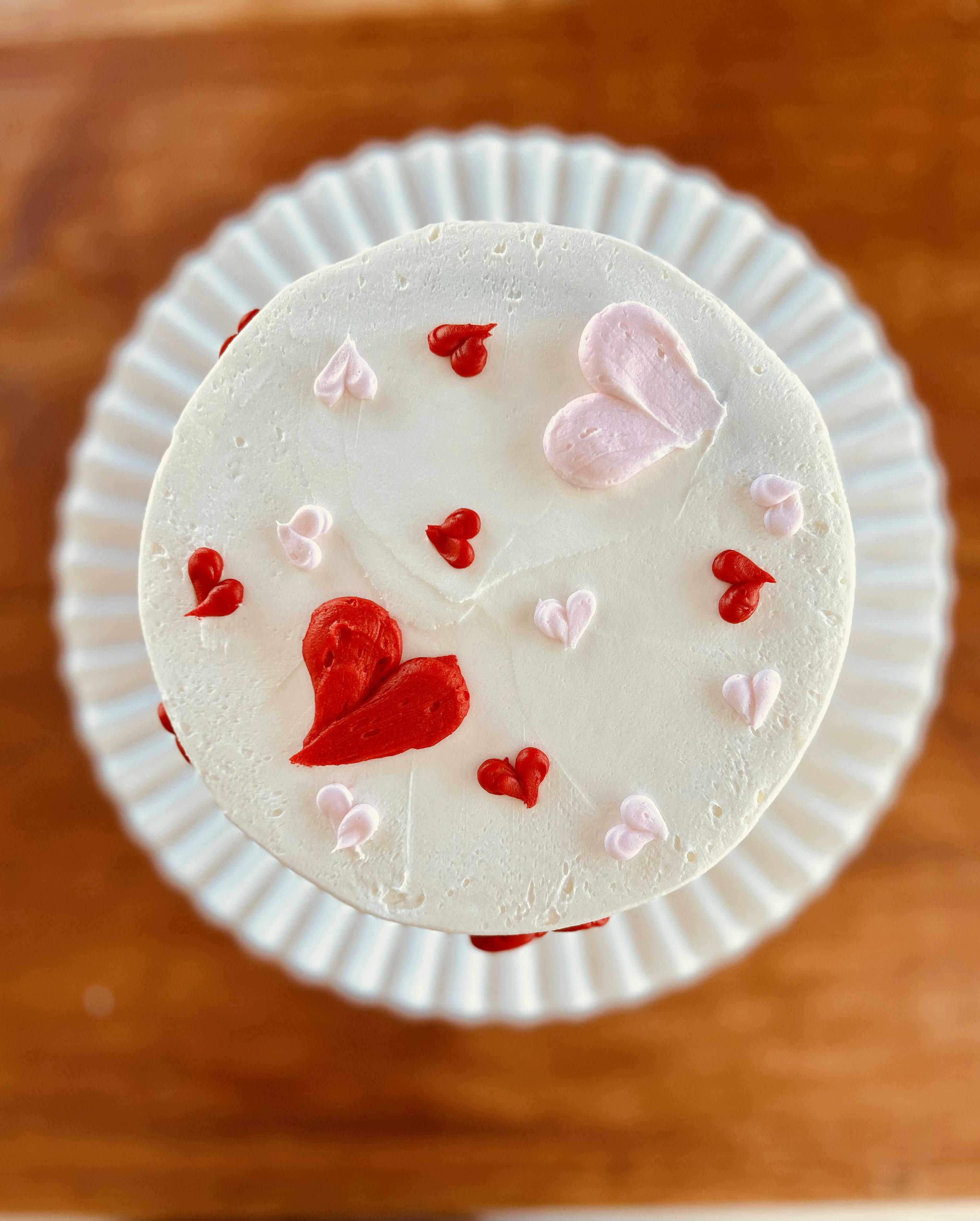 Valentine's Day Chocolate Heart Cake by Blue Owl Bakery - Alternate image 2
