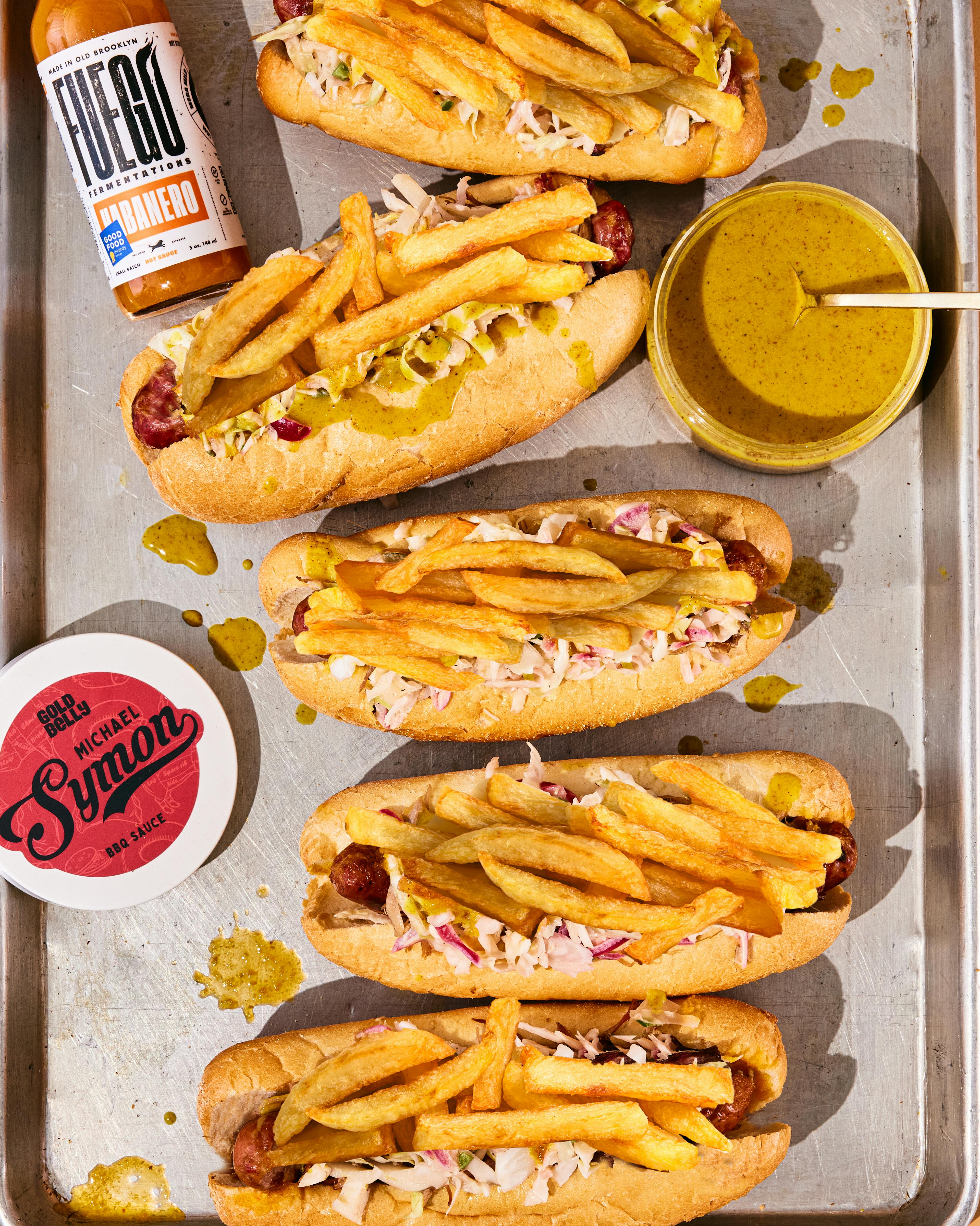 “Polish Boy” Kielbasa + French Fry Sandwich Kit for 8