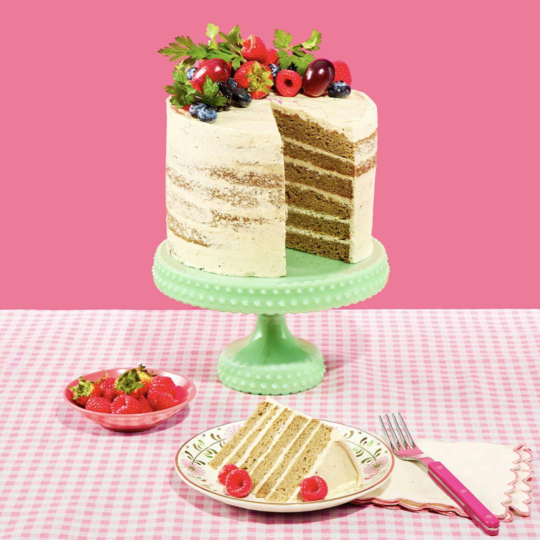 Gluten-Free Vanilla Maple Cake by Sweet Laurel Bakery