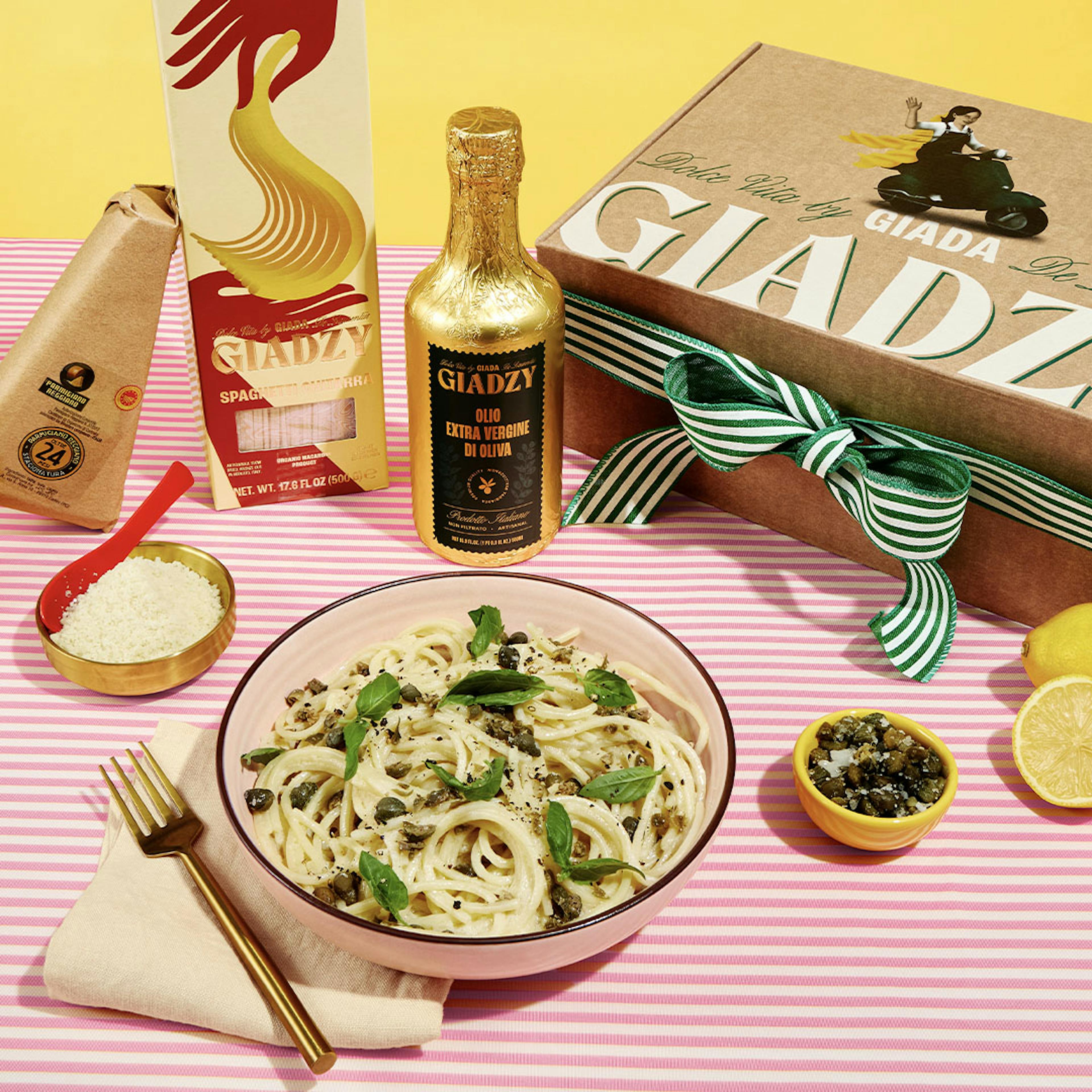 Lemon Spaghetti Kit for 4 by Giadzy by Giada de Laurentiis