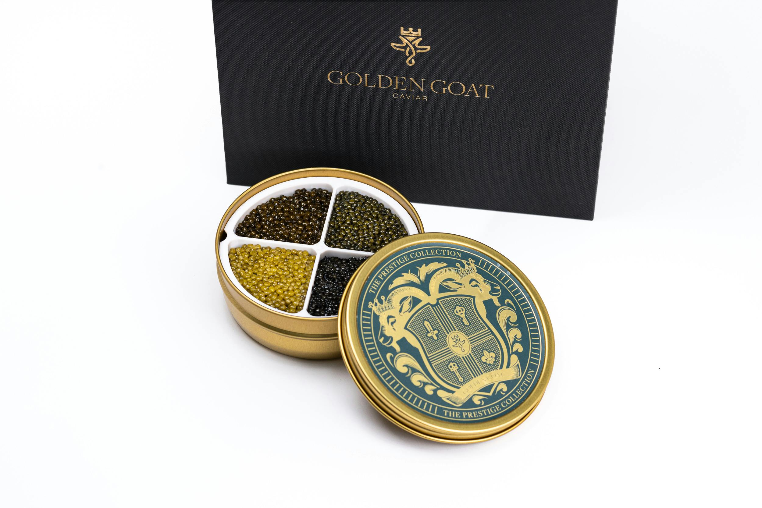 Blue Ribbon x Golden Goat Prestige Caviar Collection by Blue Ribbon Sushi