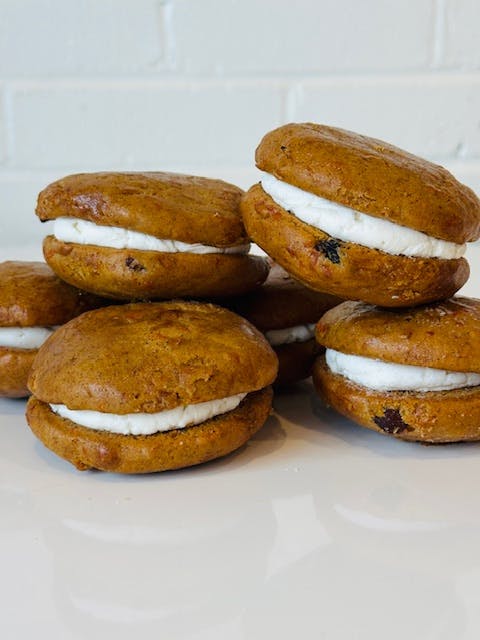 Gluten Free & Vegan Carrot Cake Whoopie Pies - 12 Pack by Ocean House Bakery