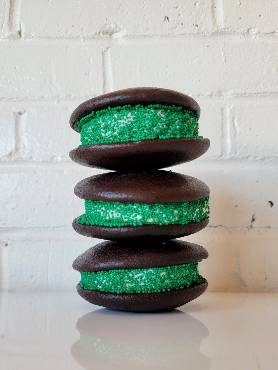 Gluten Free & Vegan St. Patrick's Day Whoopie Pies by Ocean House Bakery