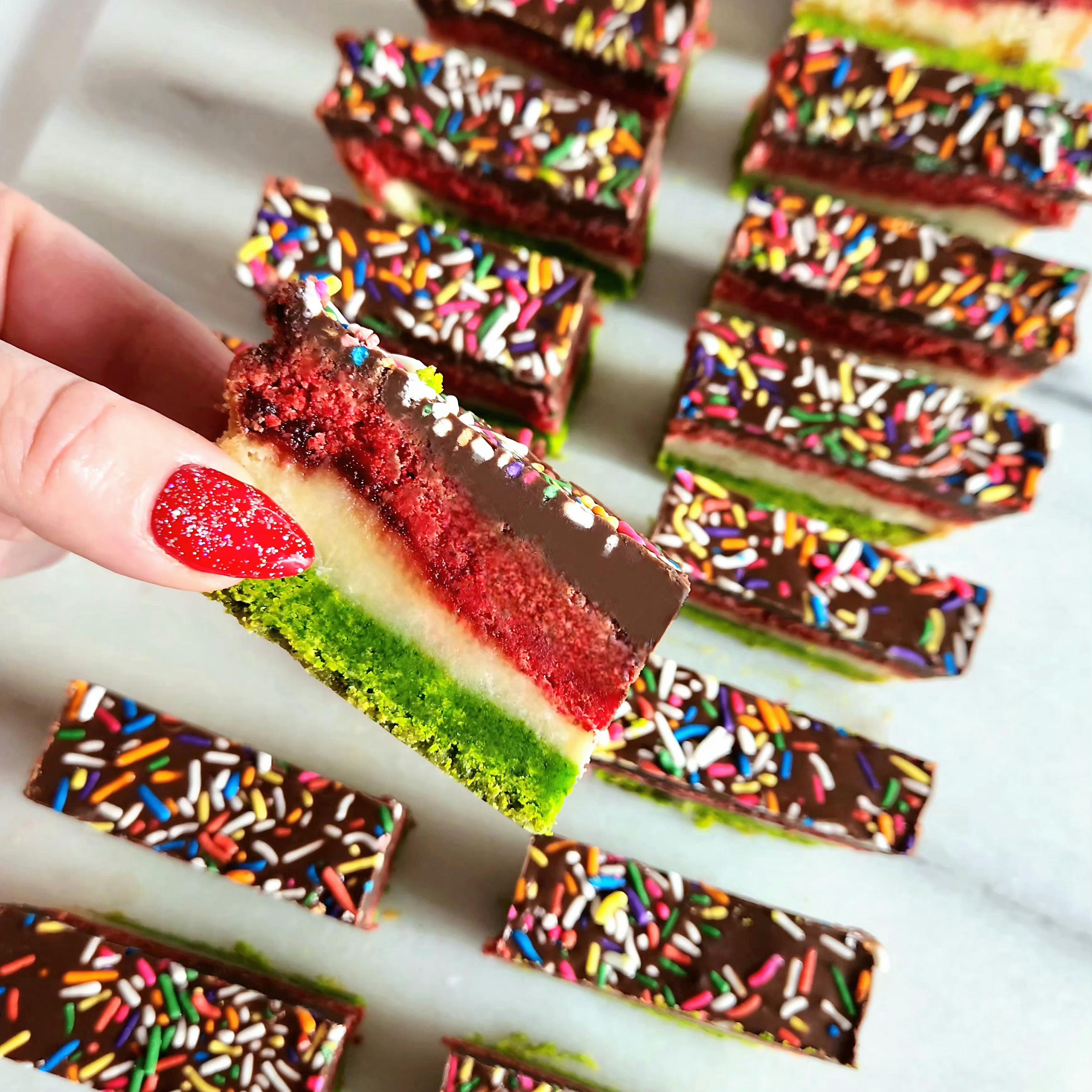 Rainbow Cookie Shortbread Tray by Shortbread Society - Alternate image 4