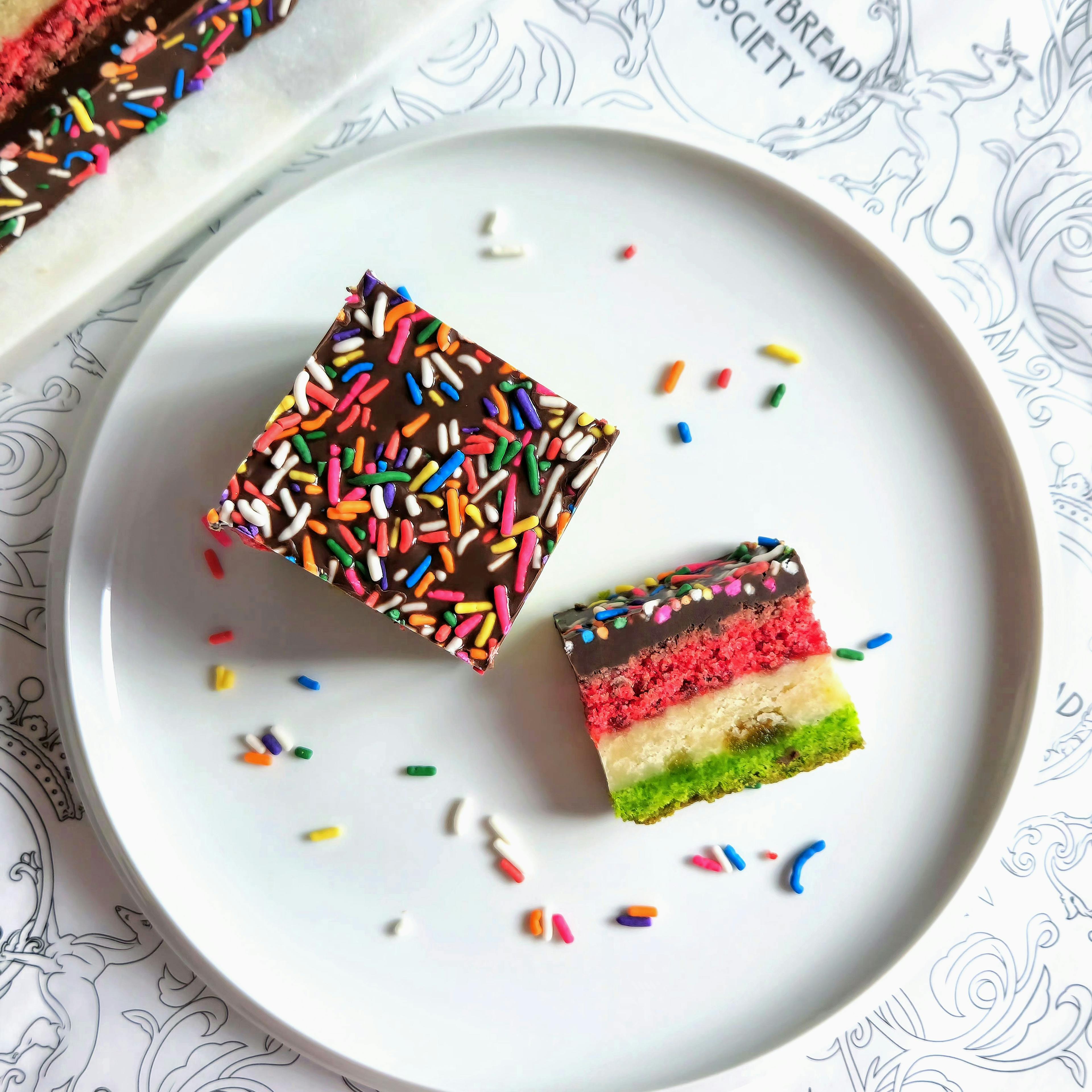 Rainbow Cookie Shortbread Tray by Shortbread Society - Alternate image 5