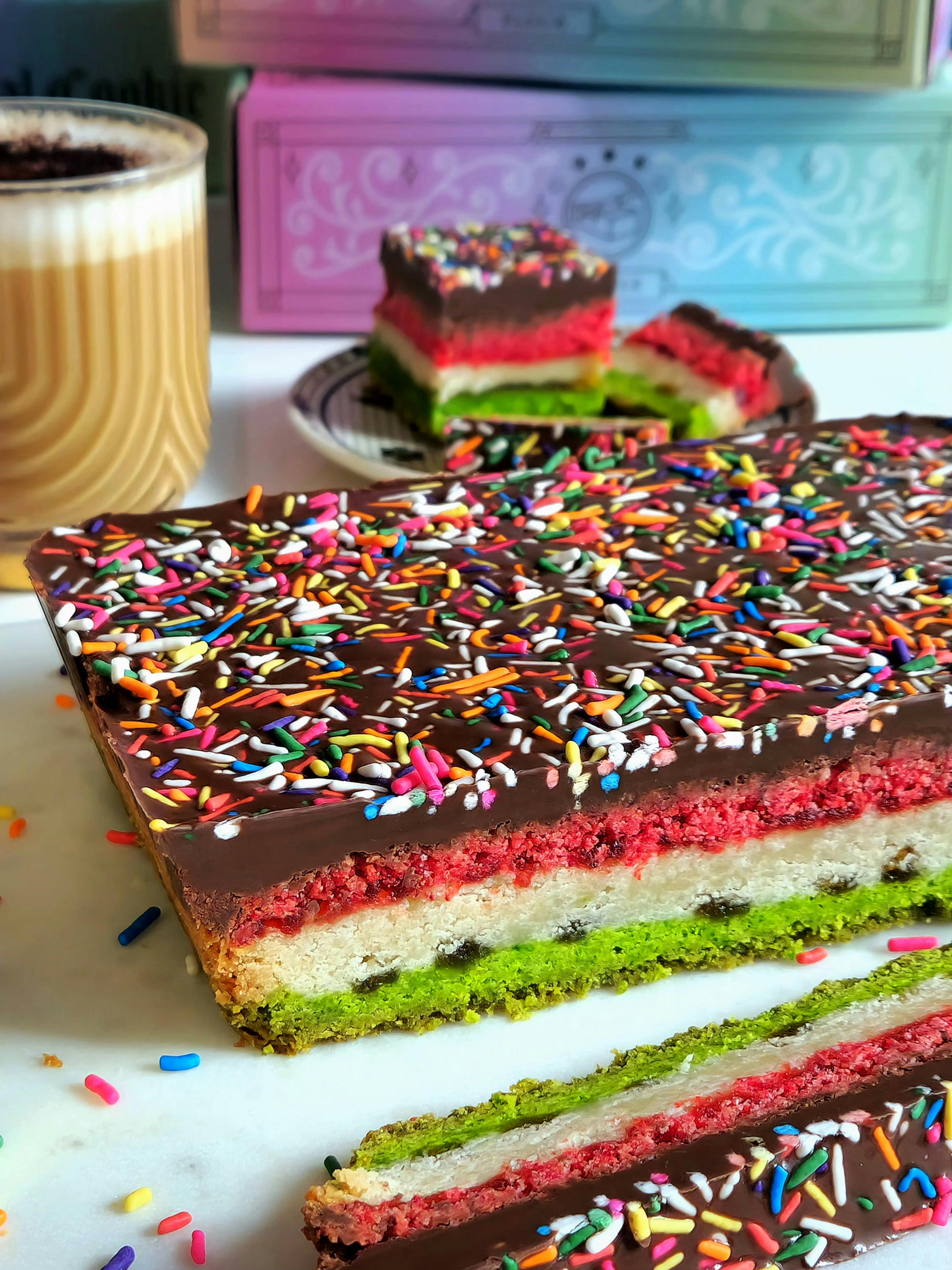 Rainbow Cookie Shortbread Tray by Shortbread Society - Alternate image 2