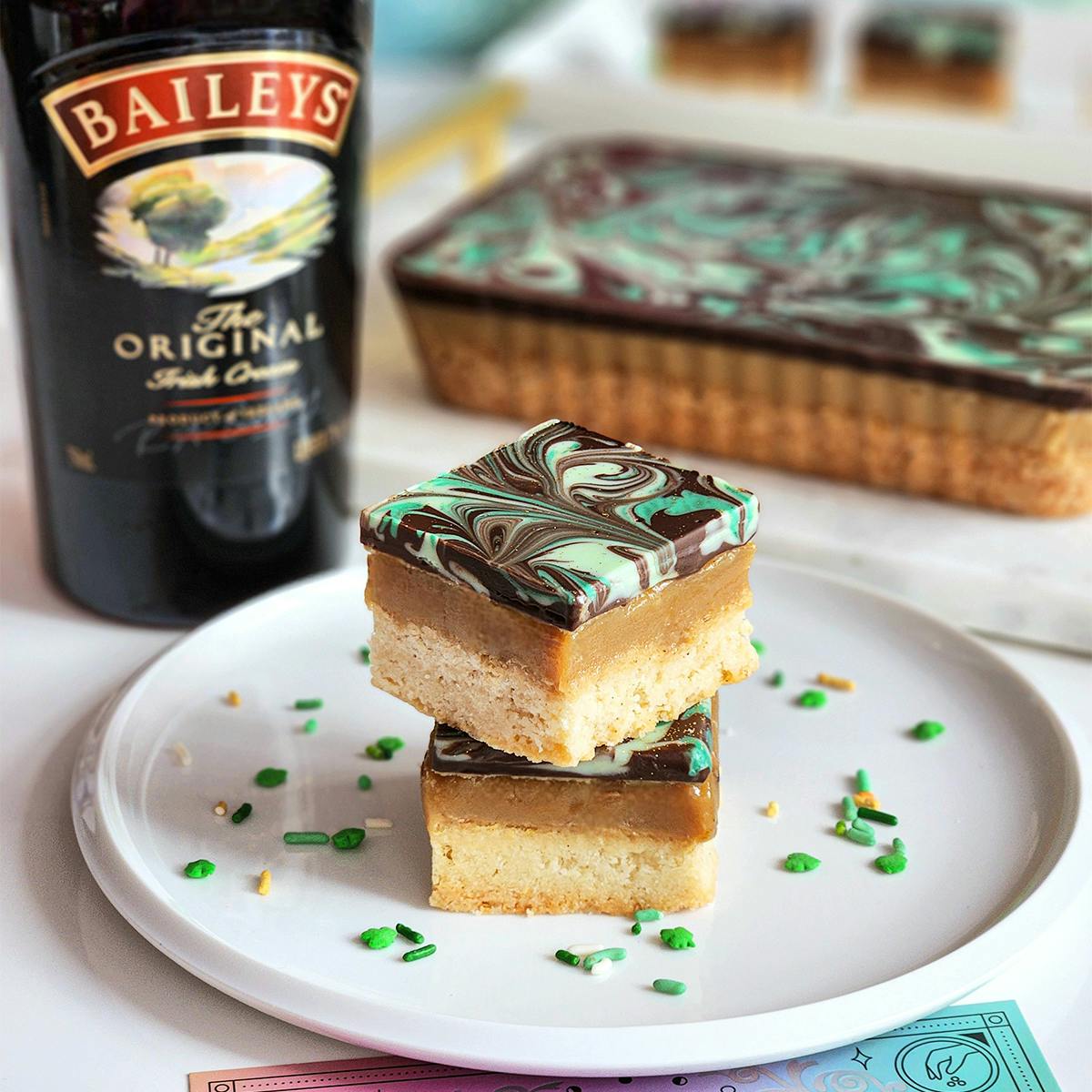 Baileys Millionaire's Shortbread Tray by Shortbread Society