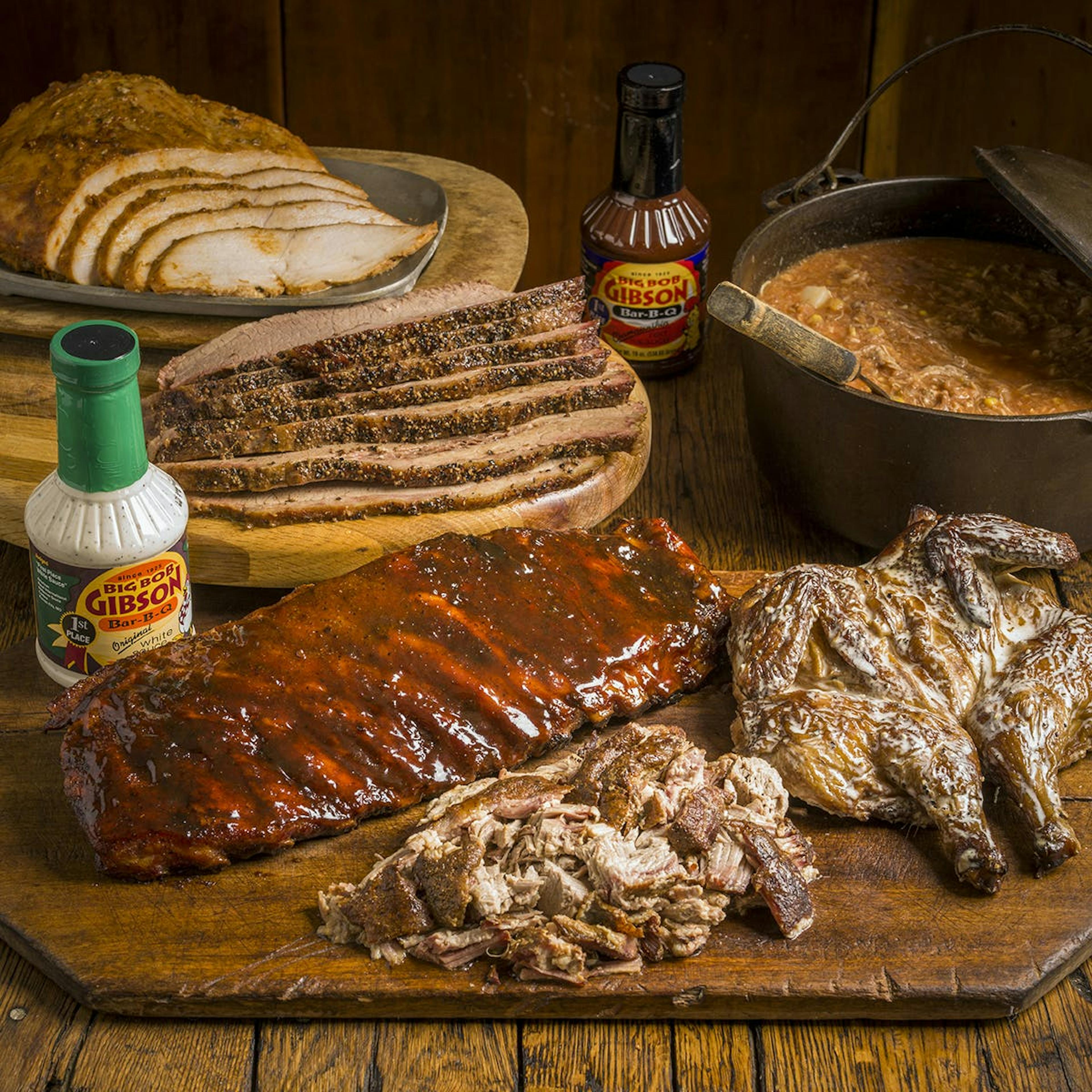 Subscription: BBQ Feast + BBQ Sauce by Big Bob Gibson Bar-B-Q