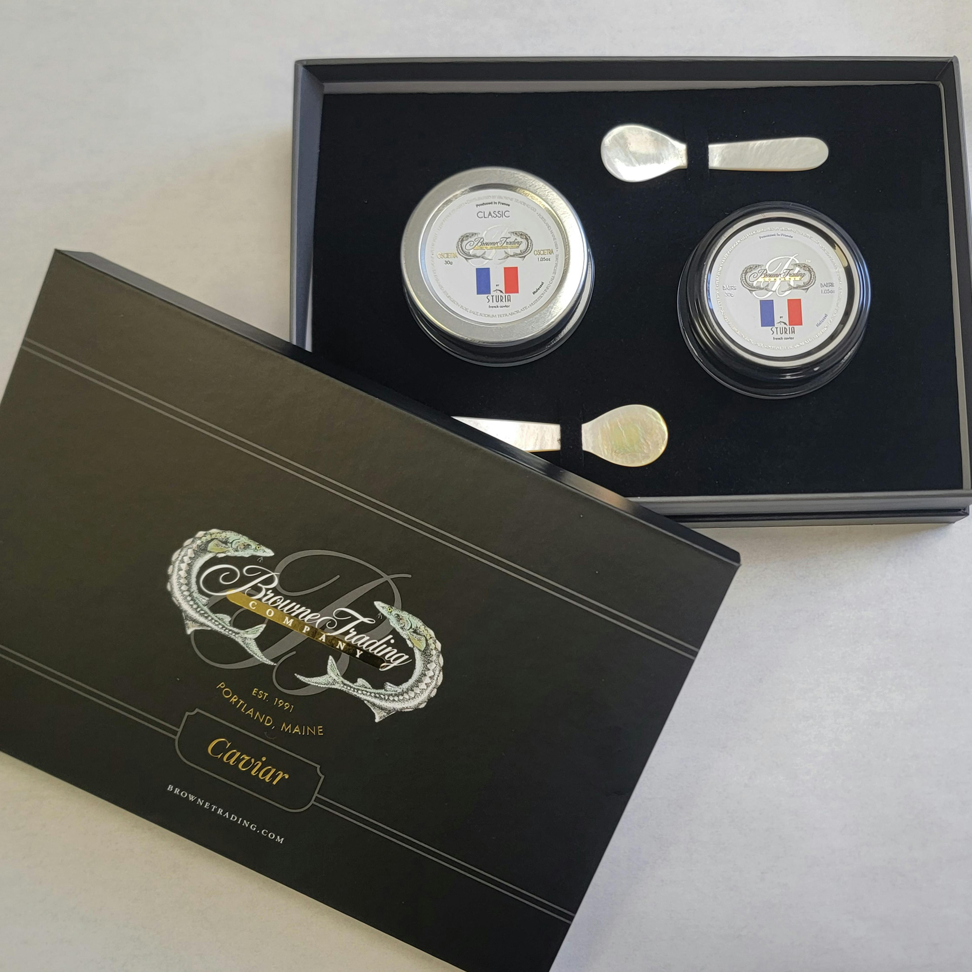 French Caviar Gift Set by Browne Trading Company