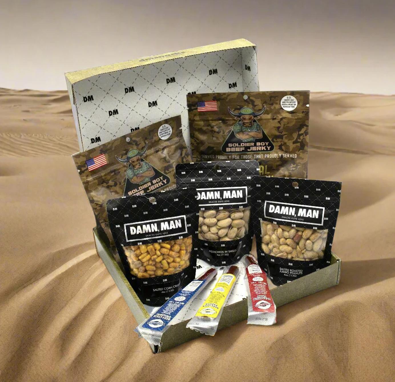 The Ultimate Military Snack Box by Sugar Plum