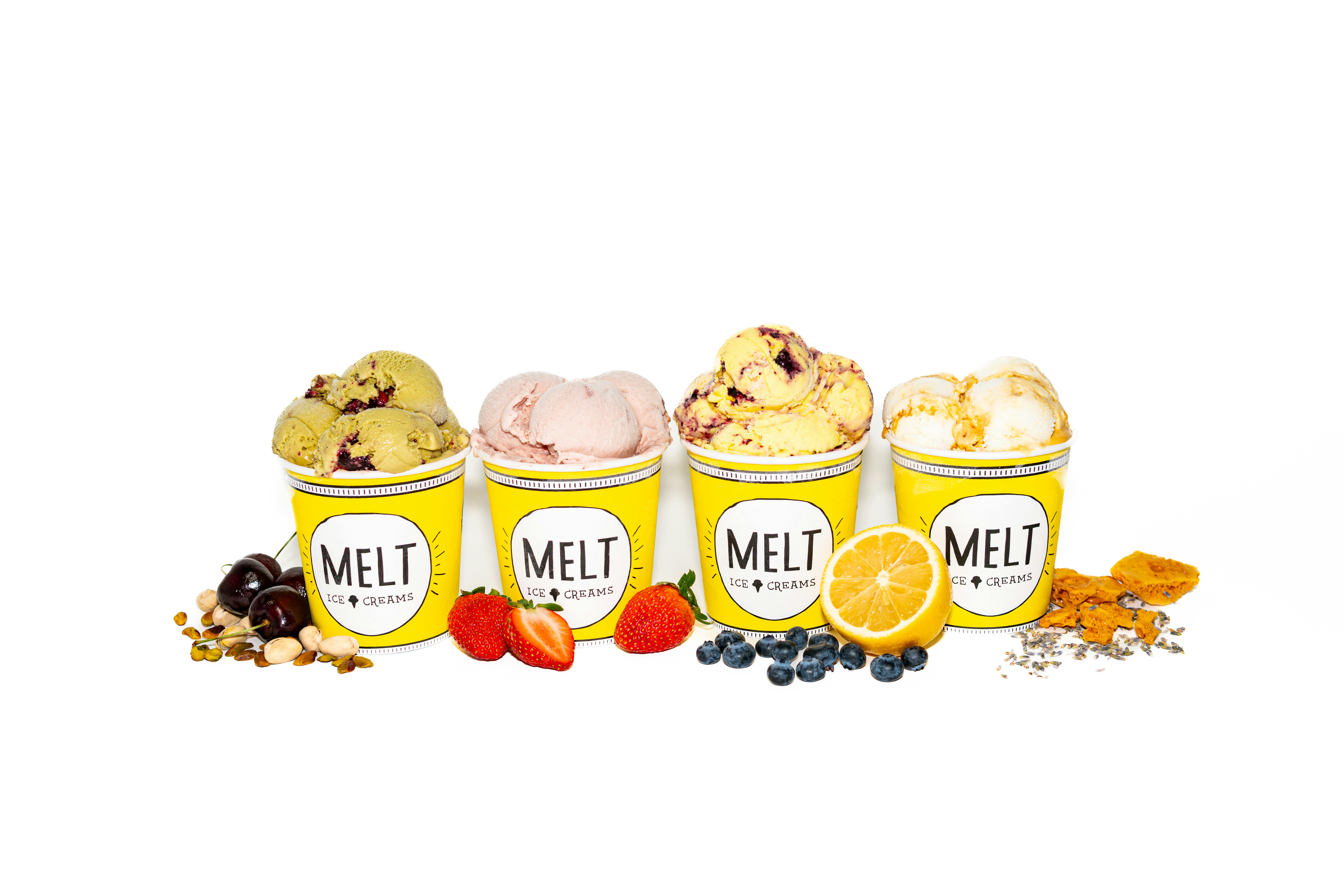 Spring Ice Cream Favorites - 6 Pints by MELT Ice Creams