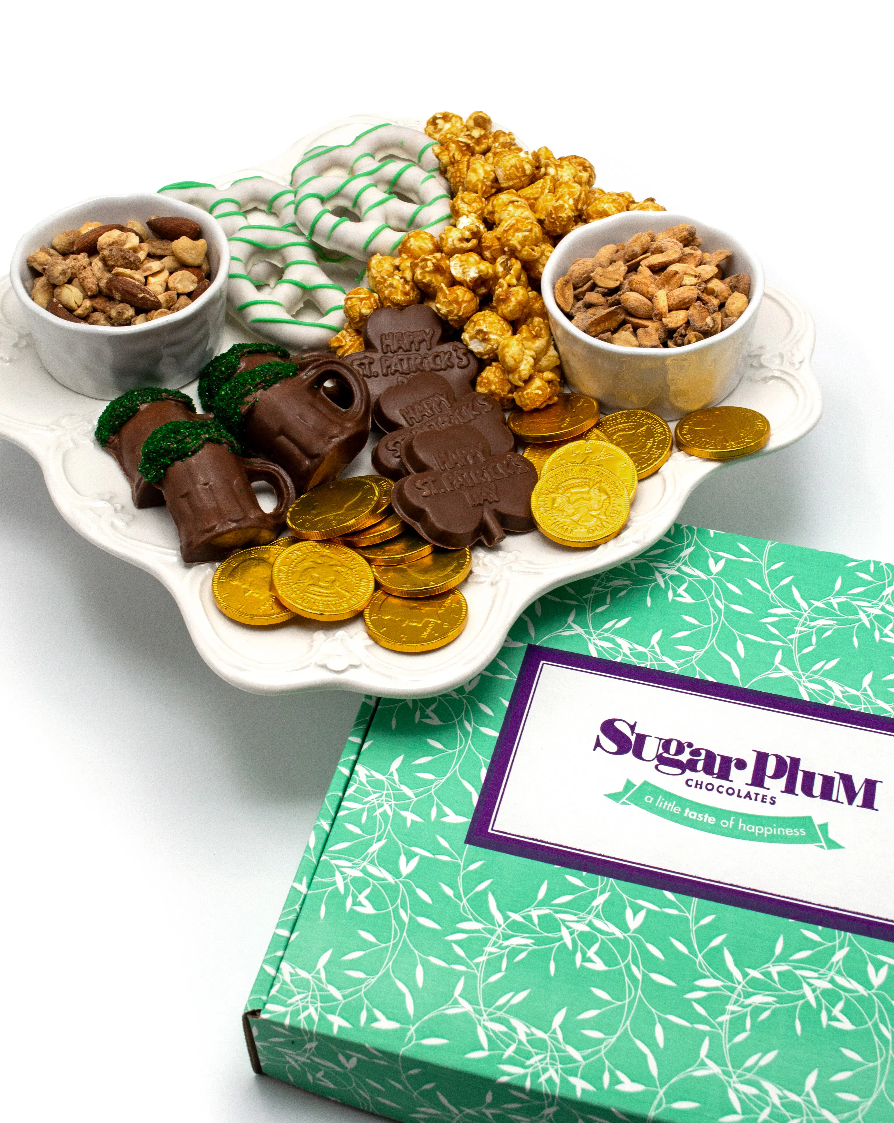 St Patrick's Day Snack Box by Sugar Plum - Alternate image 2