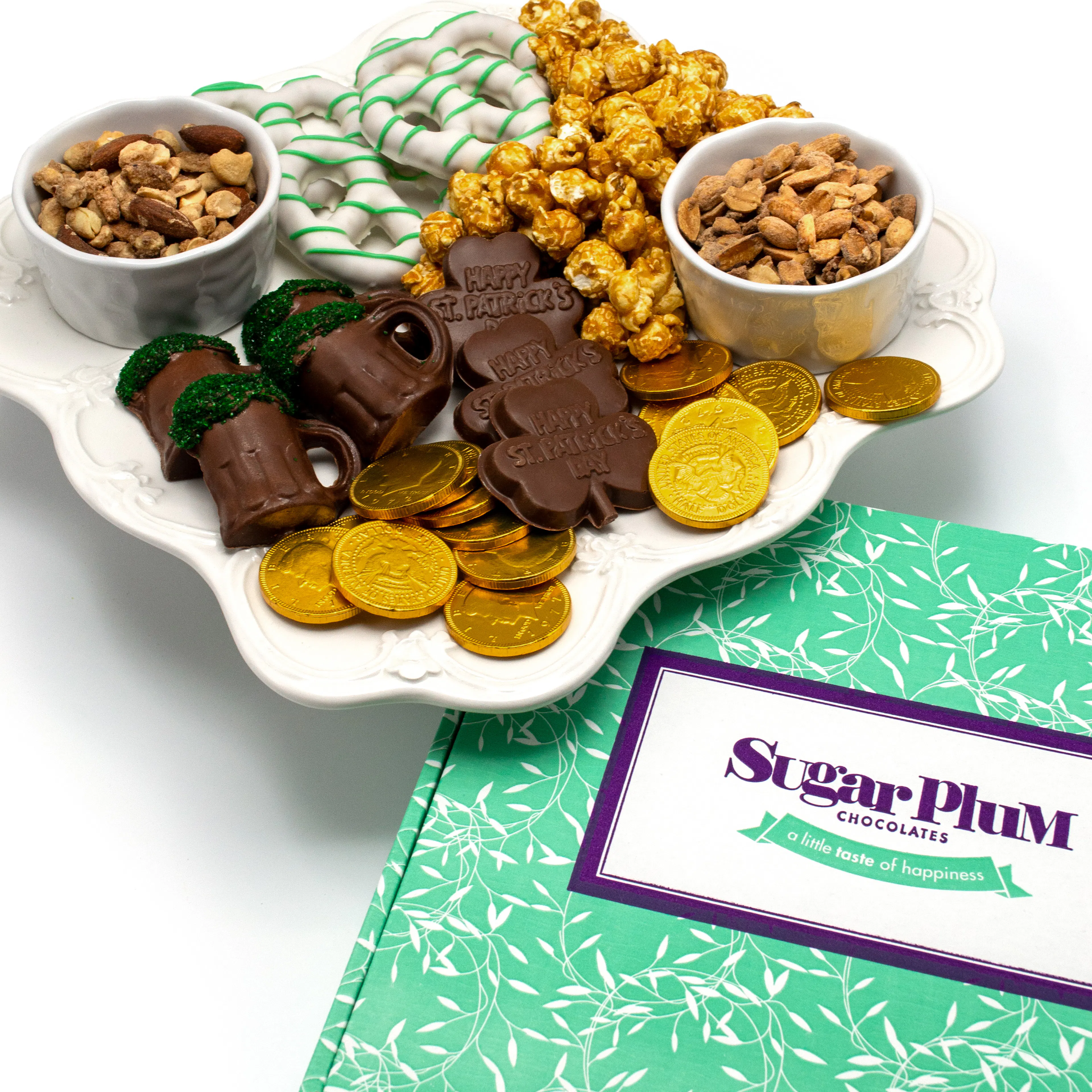St Patrick's Day Snack Box by Sugar Plum - Alternate image 2