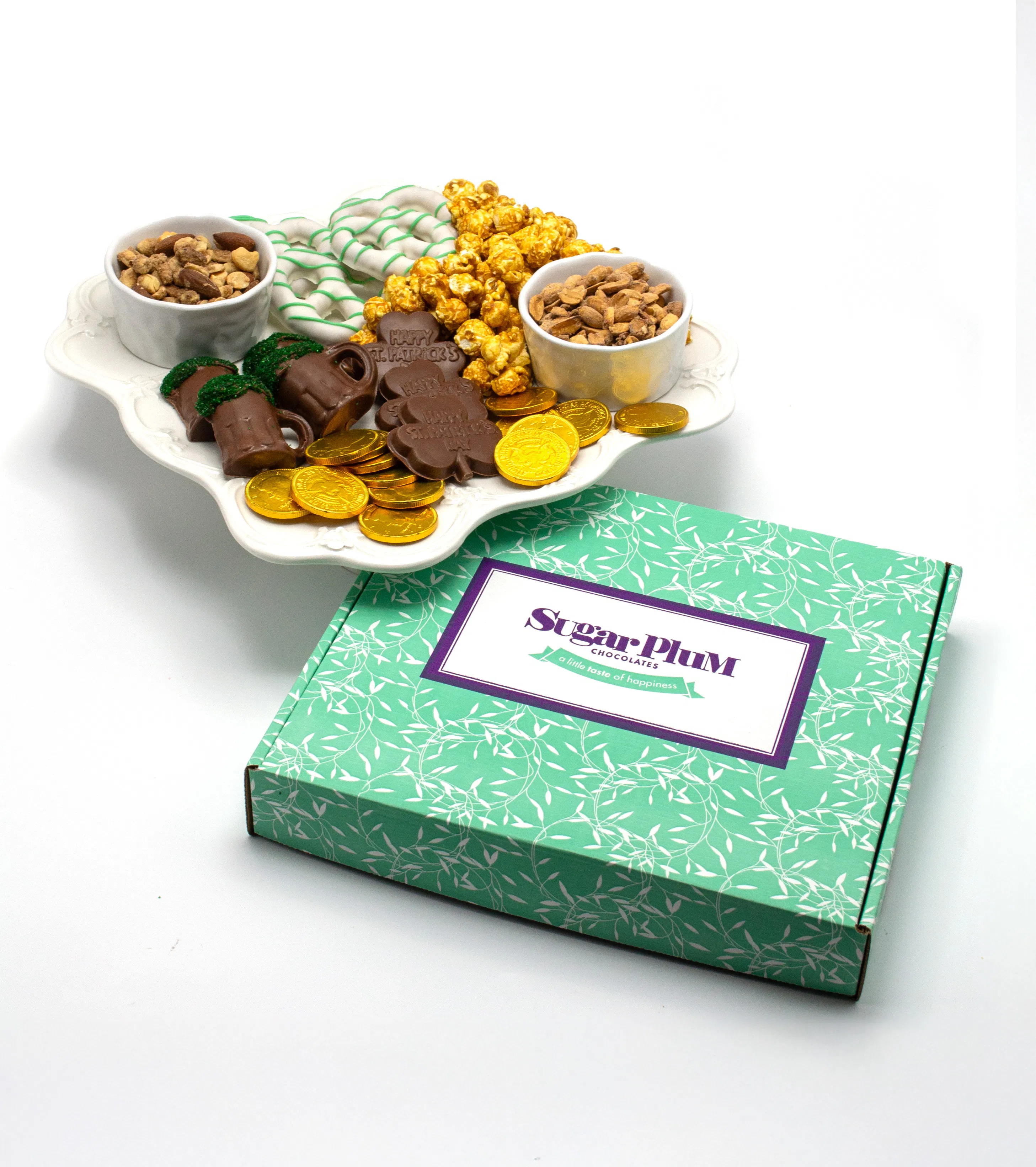 St Patrick's Day Snack Box by Sugar Plum - Alternate image 1