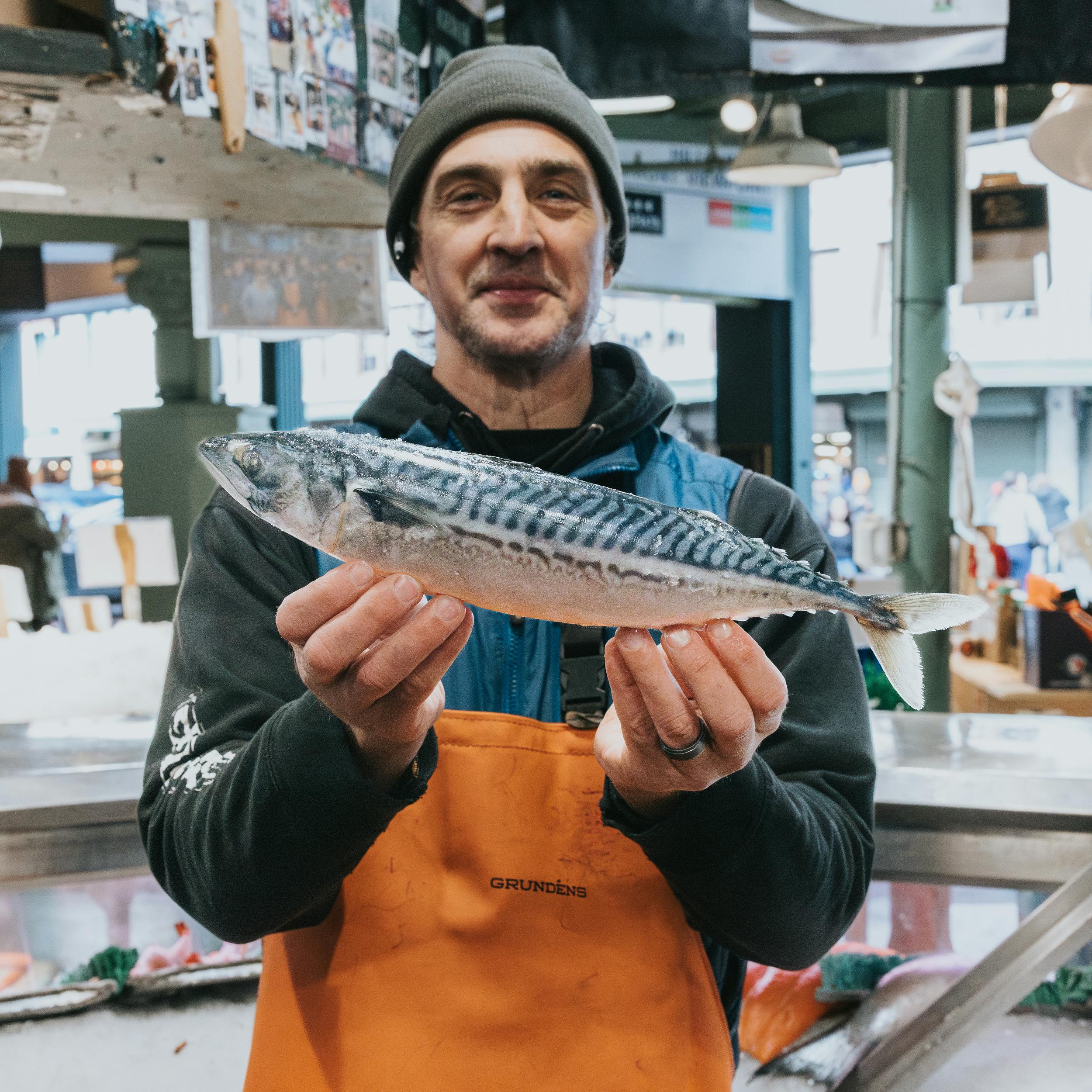 Mackerel - Wild, Norwegian, 1.25 lbs by Pike Place Fish Market