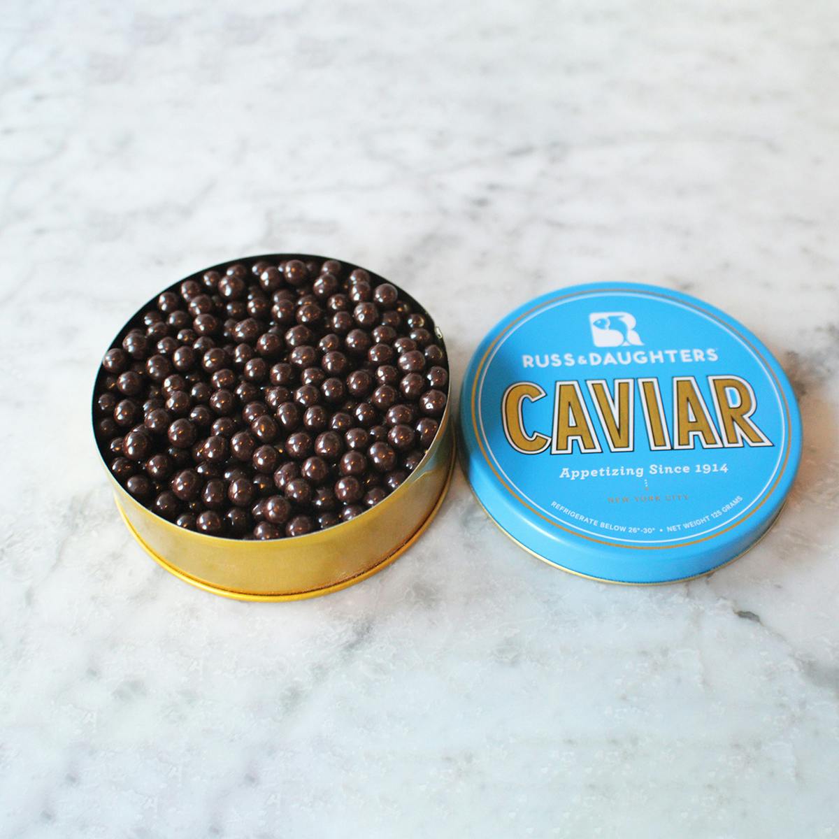 Chocolate "Caviar" by Russ & Daughters