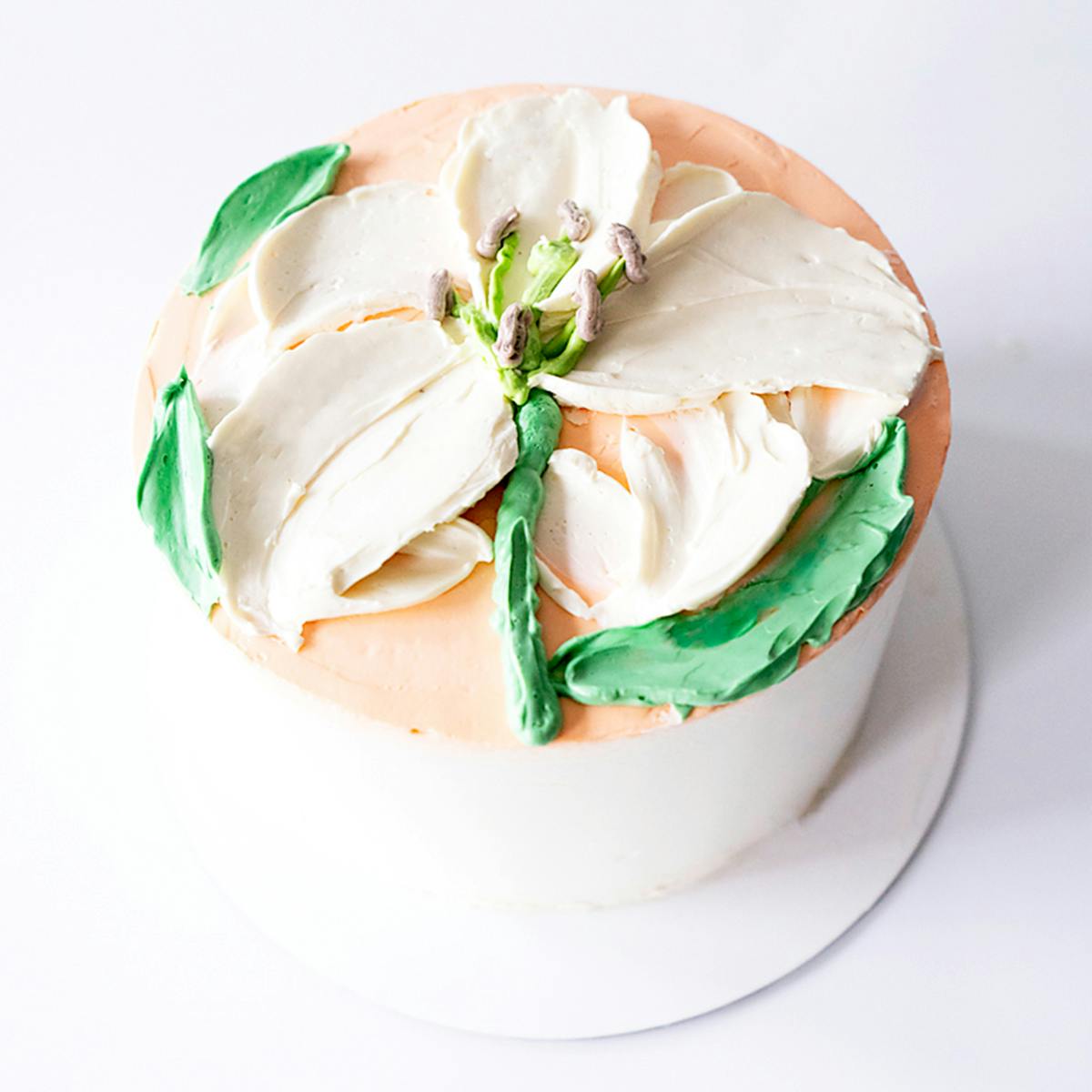 Floral Decorated Carrot Cake by Miri Nadler Cakes - Alternate image 2