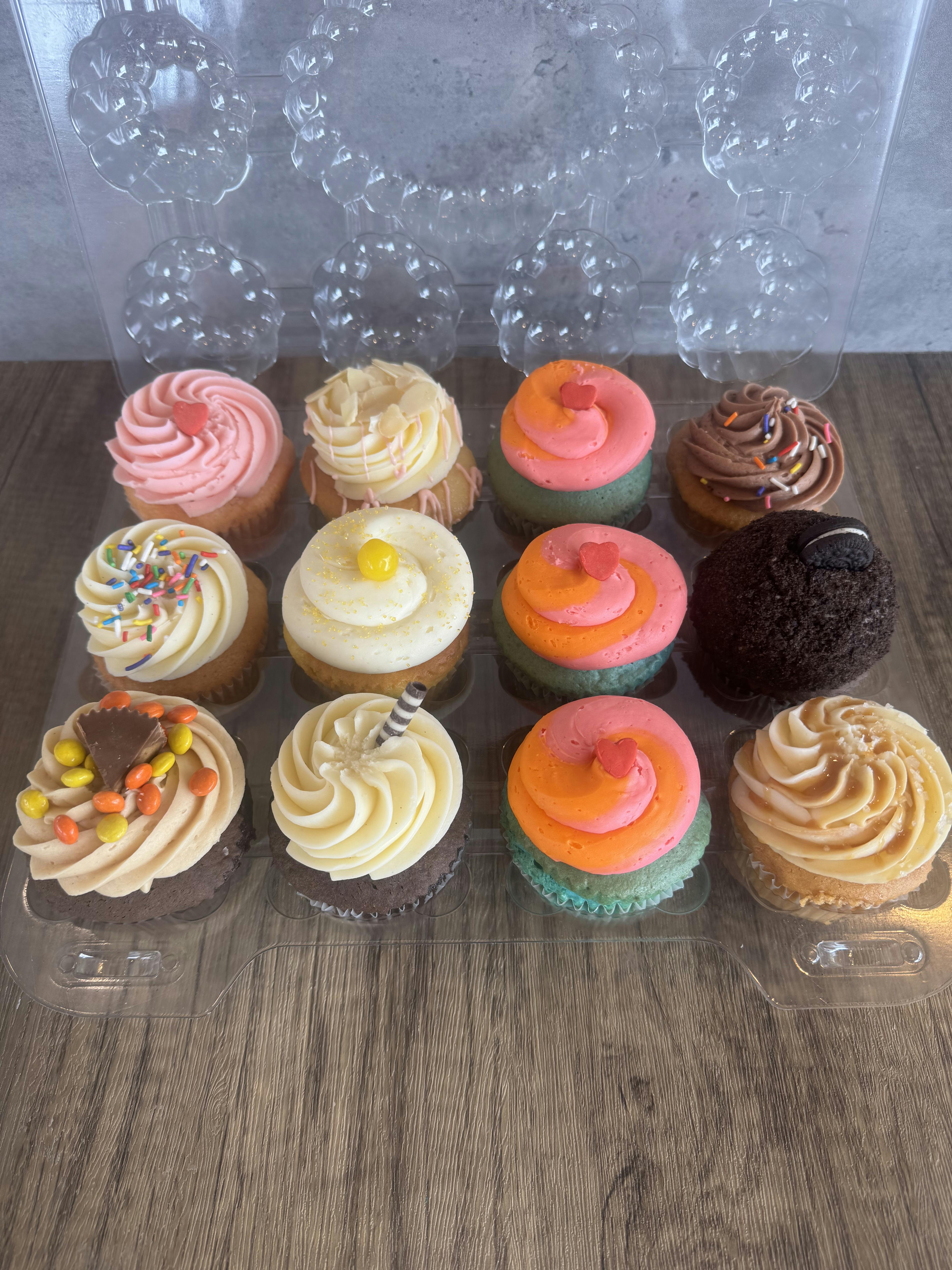 "Say You'll Remember Me" Assorted Cupcake Dozen by Nadia Cakes - Alternate image 3