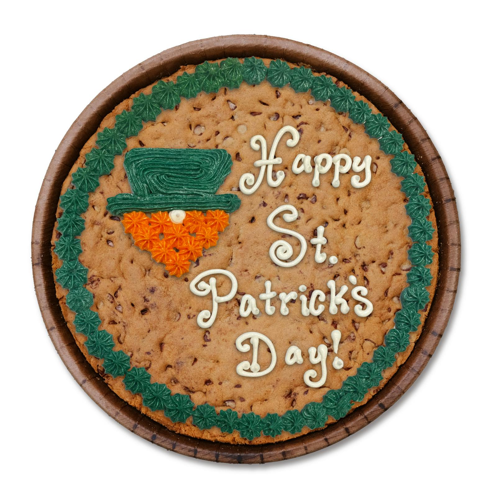 St. Patrick's Day Cookie Cake by Famous 4th Street Cookie Co.
